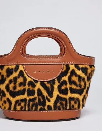 Marni Mini Bags Marni o1srvl11e0624 Bag in Leopard Multi