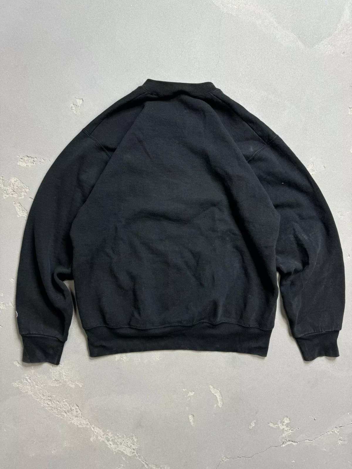 NBA Sweatshirts Hoodies NBA × Vintage Vintage Chicago Bulls Crewneck Sweatshirt Black