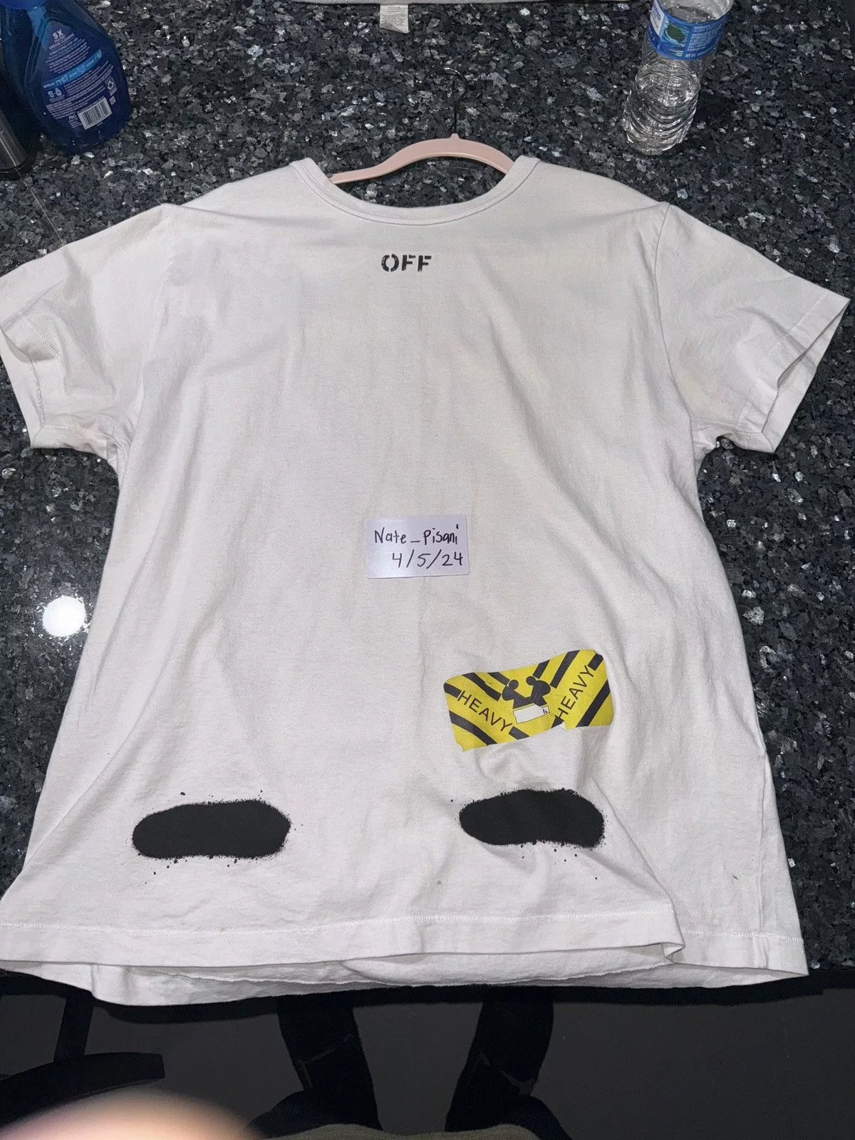 Off-White Short Sleeve T Shirts Off-White Off white mirror mirror tee