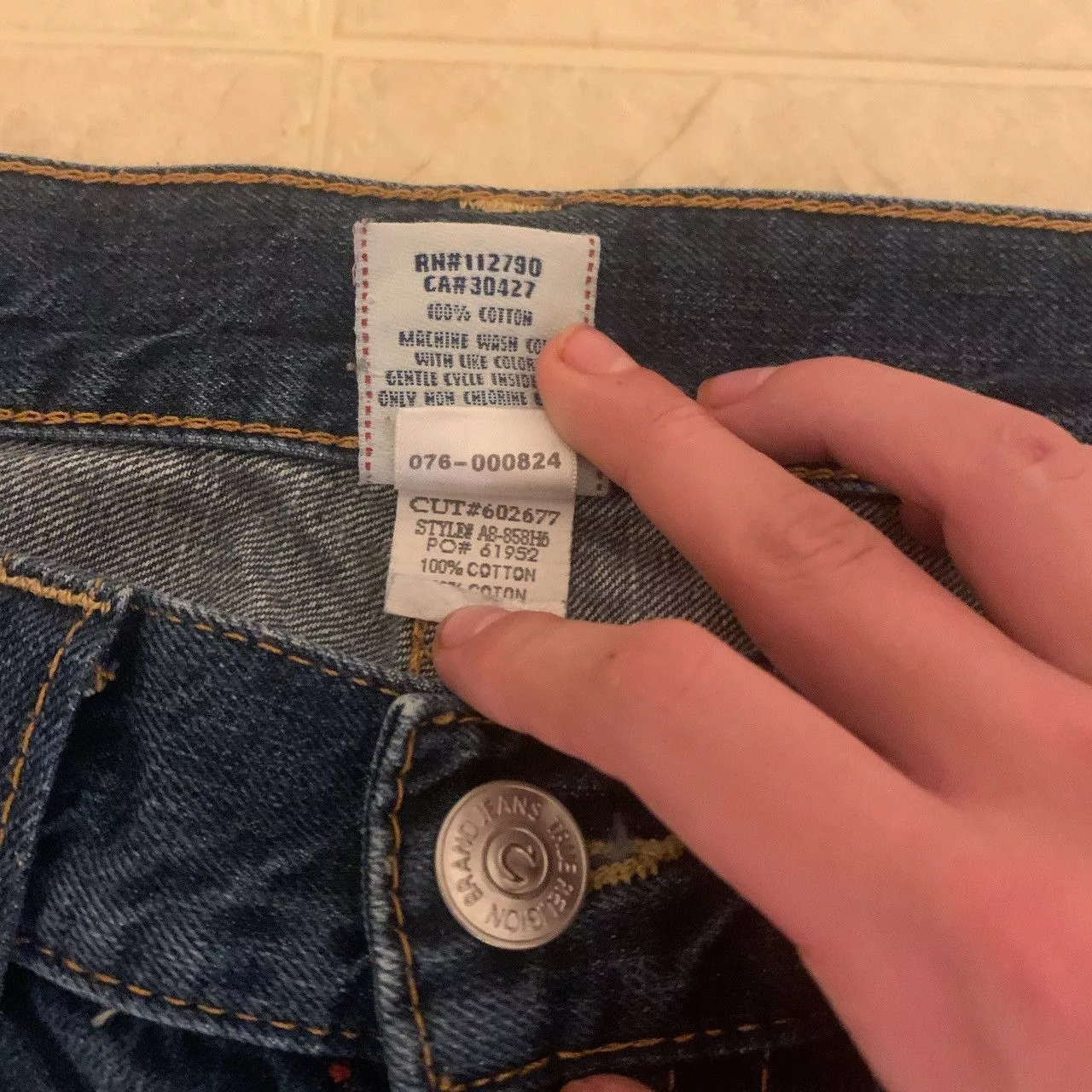 True Religion Denim Flared True Religion’s Blue