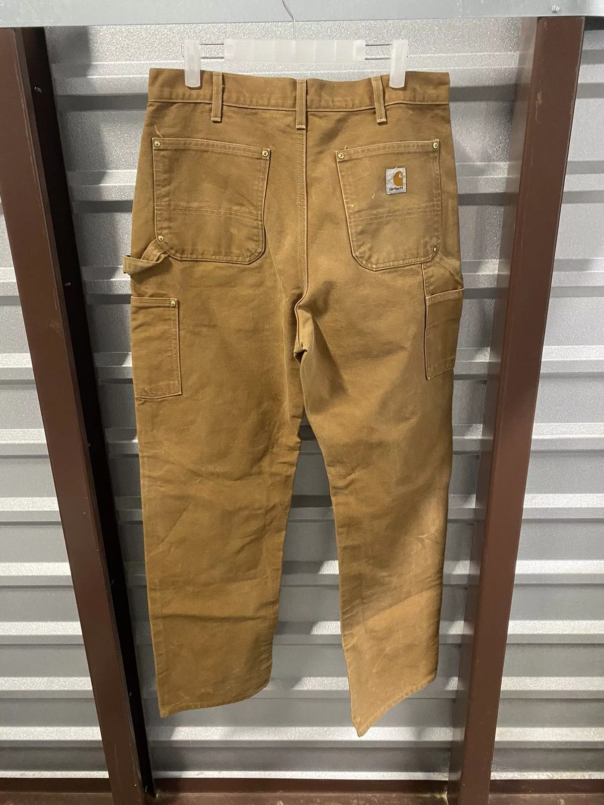 Carhartt Denim Carhartt Double Knee Carpenter Pants Brown