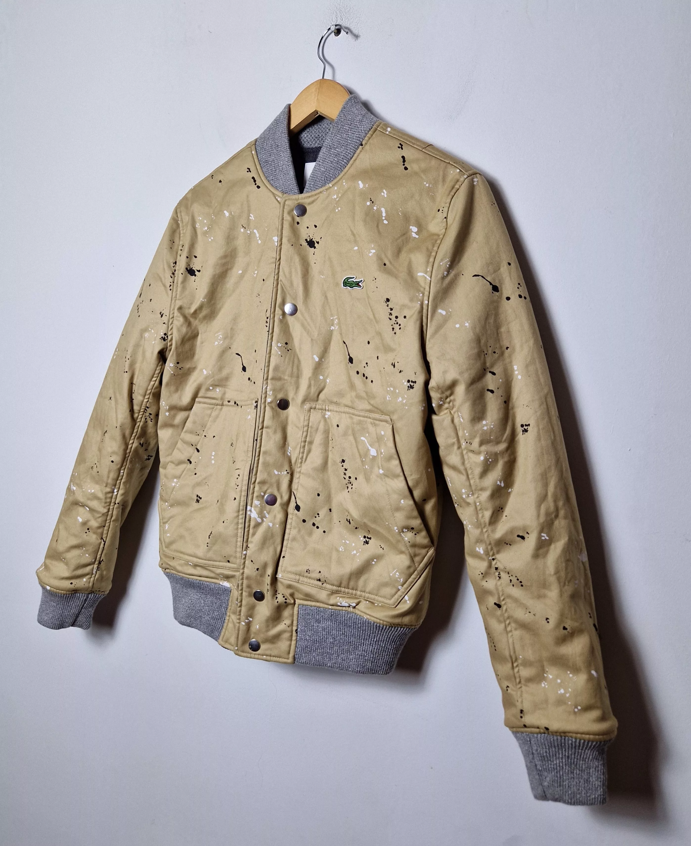 Lacoste Bombers Lacoste Live Reversible Varsity Jacket Multi