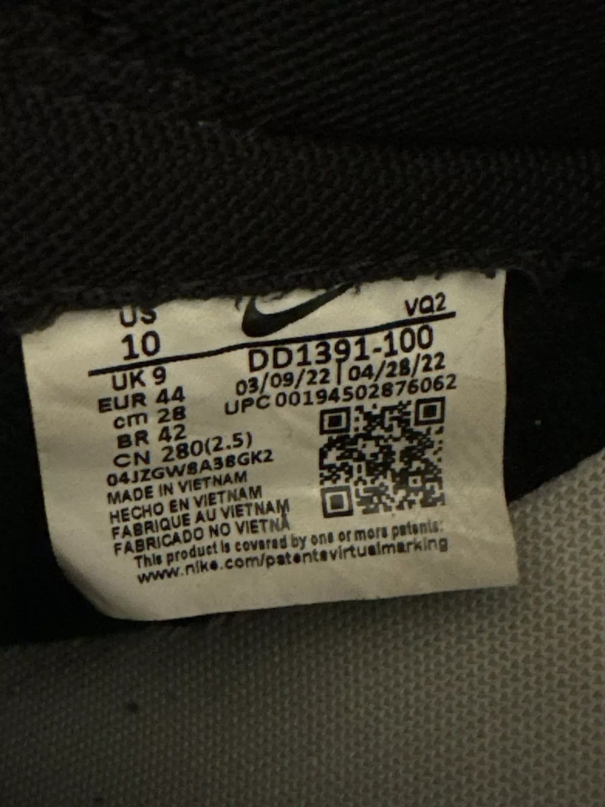 Nike Low Top Sneakers Nike Dunk Low Black/White Panda