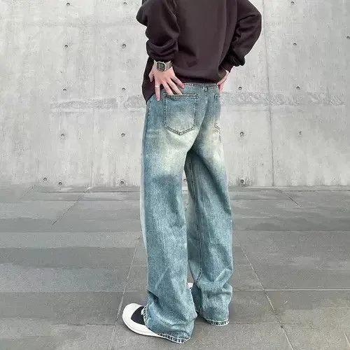 Jean Denim Y2K Wide Leg Jeans Black Avant-Garde
