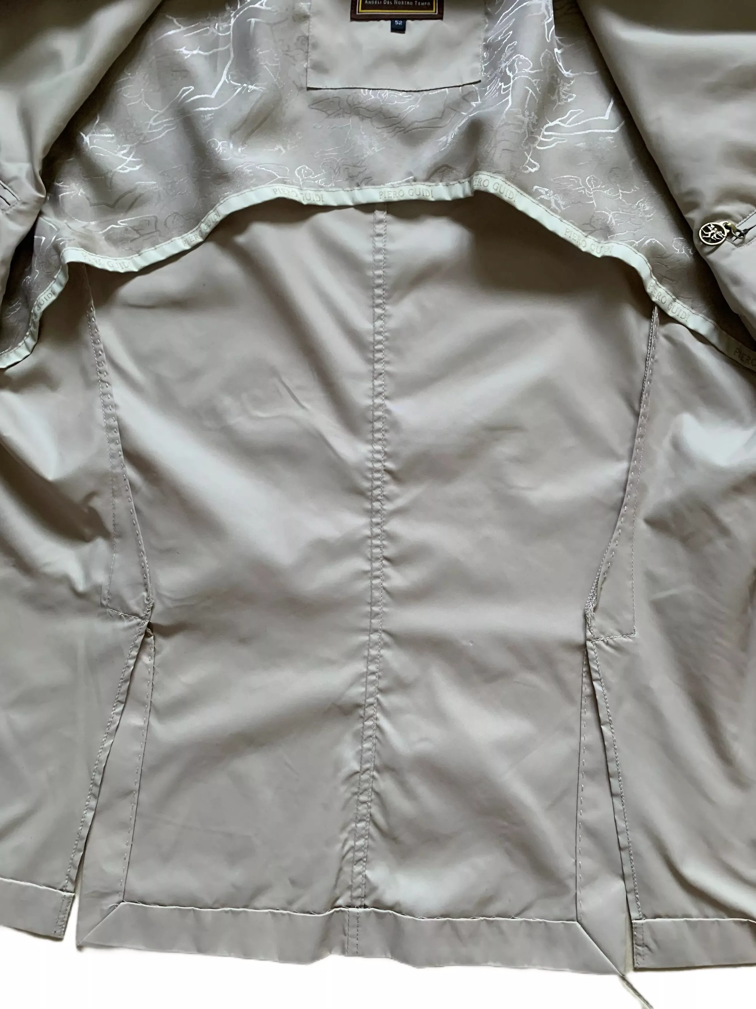 Guidi Light Jackets Piero Guidi Linea Bold light jacket White