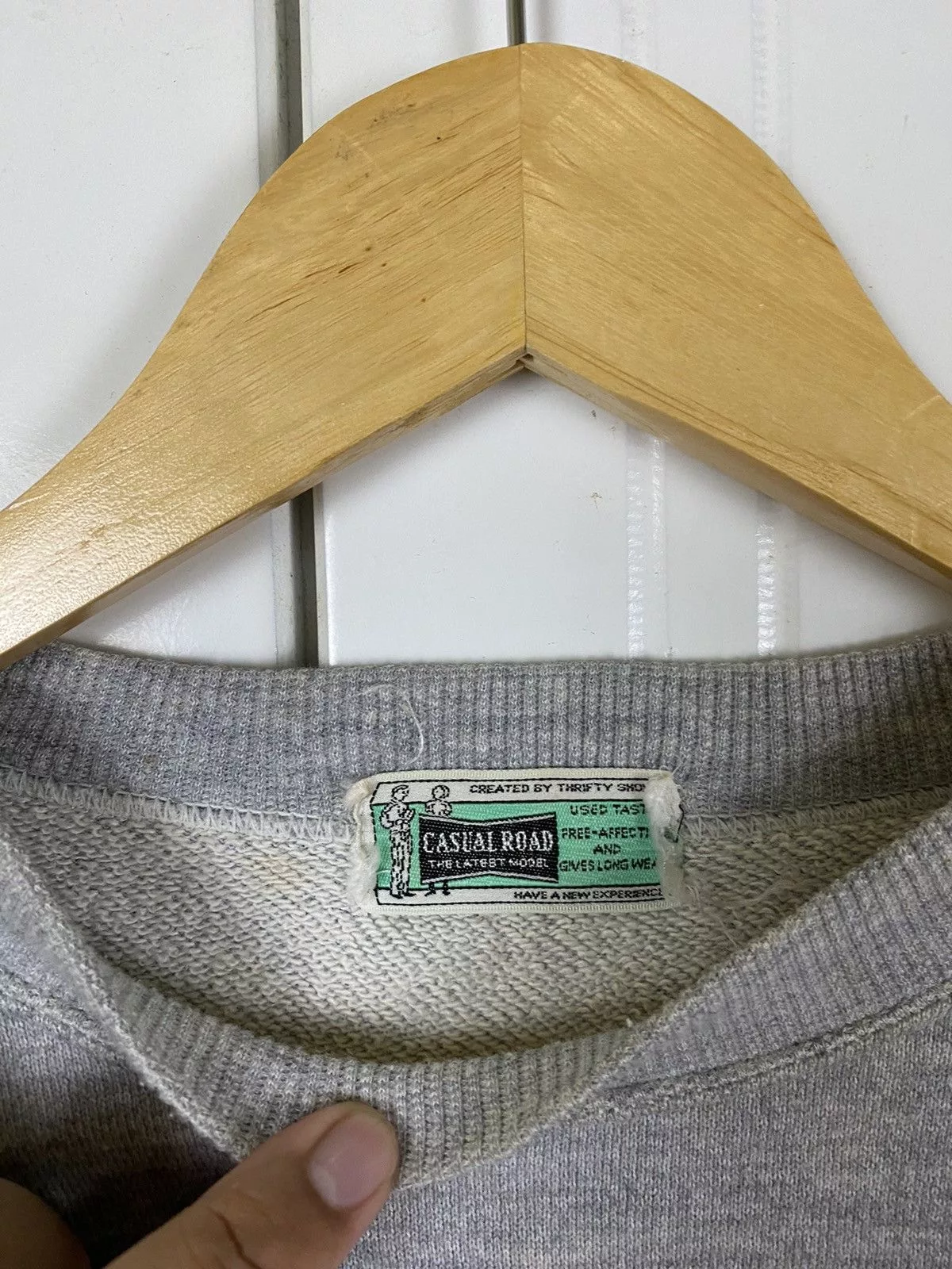 Other Sweatshirts Hoodies Other × Vintage Vintage Sportwear Cricket Sweatshirt Gray Sportswear
