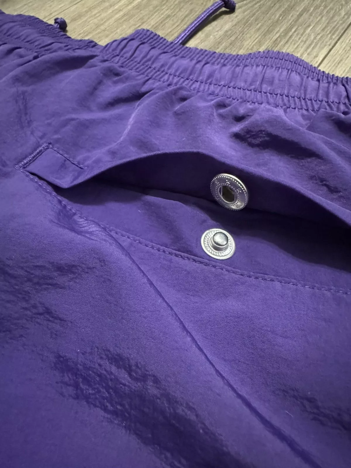 Champion Shorts Purple with Zipper Pockets