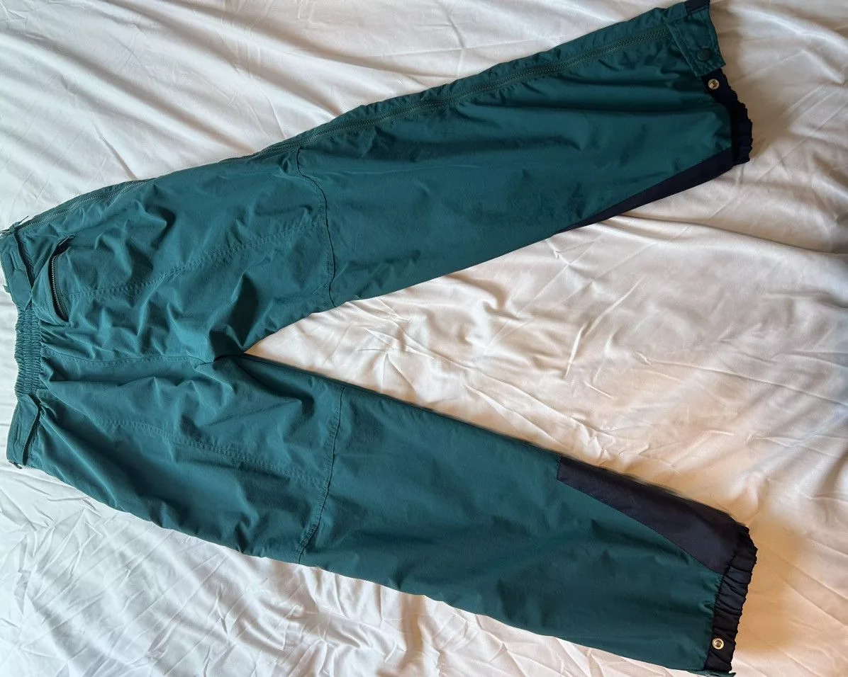 Lands' End Sweatpants Joggers Lands' End Lands end teal ski nylon pants Blue