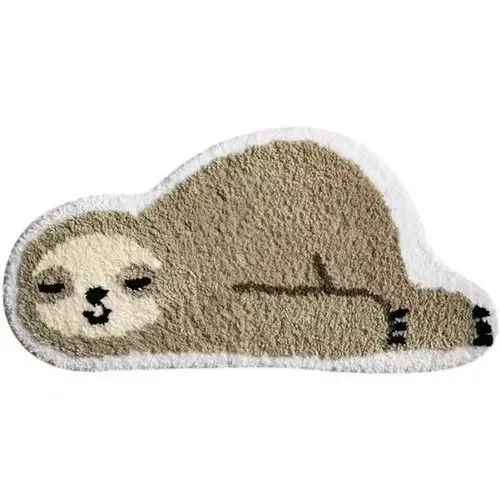 Designer Miscellaneous Designer Cute Animal Rugs Gray Streetwear