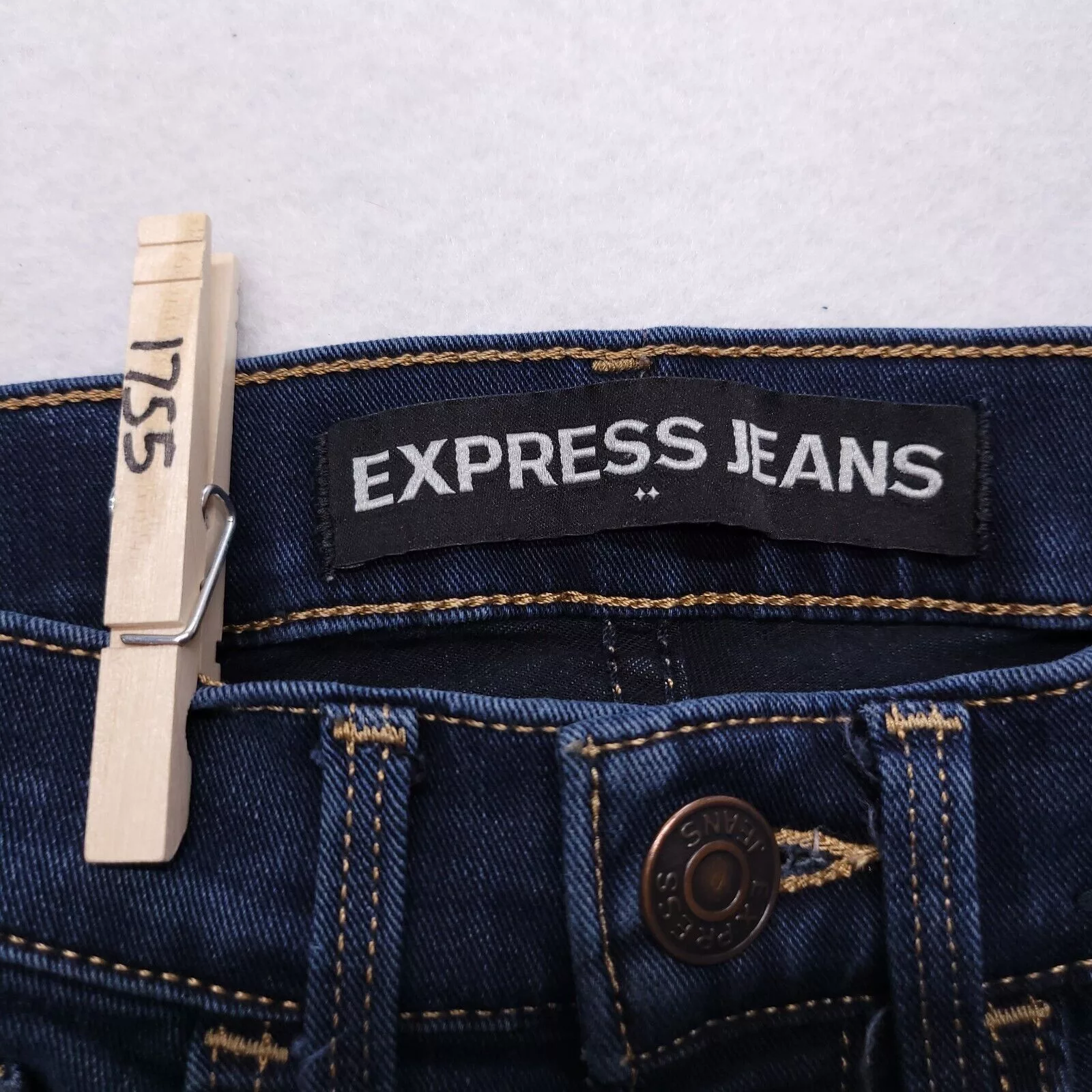 Express Jeans Express Supersoft Super Skinny Denim Jeans Womens Size 0S Blue