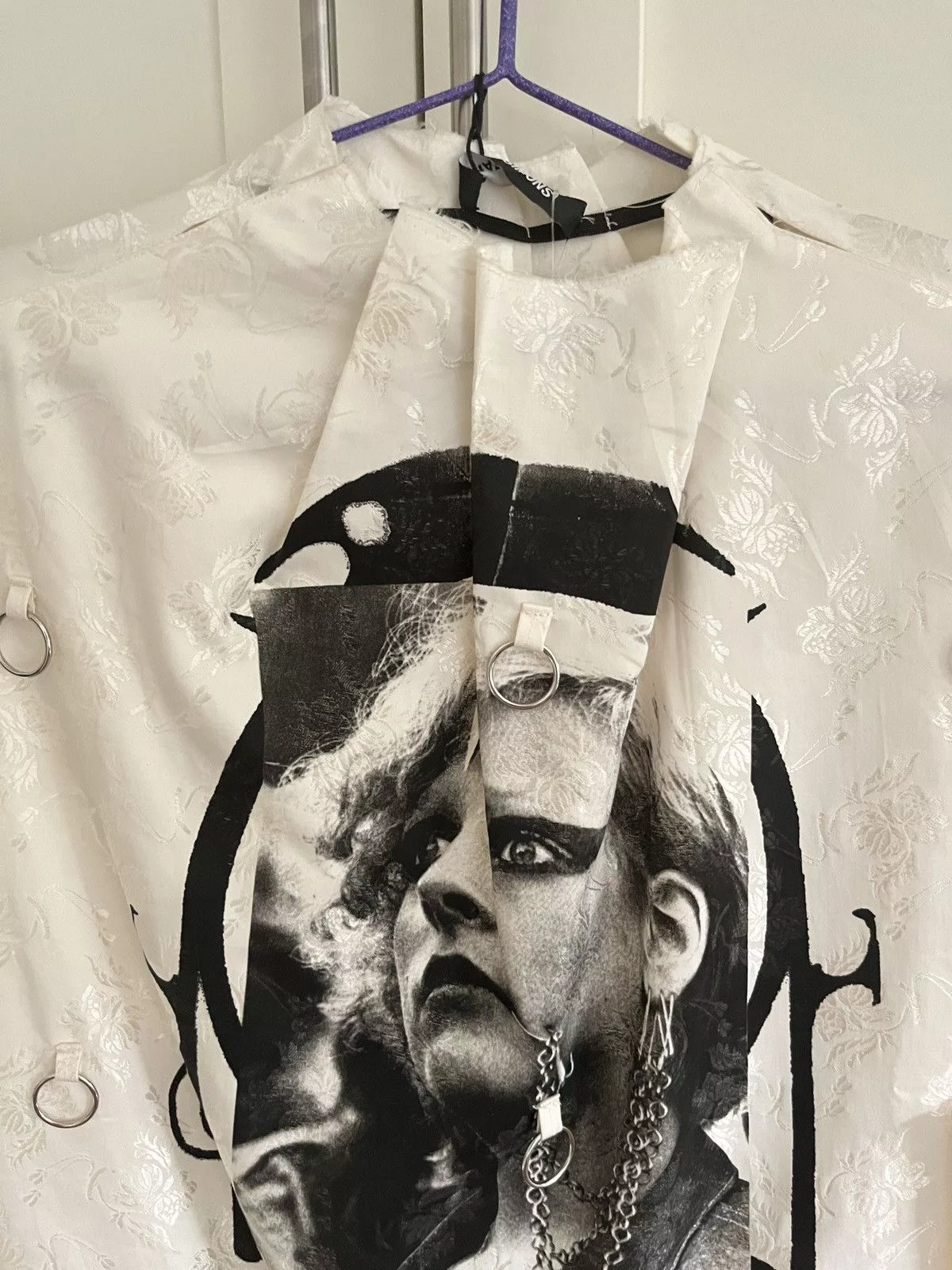 Raf Simons Tank Tops Sleeveless Iconic top RAF SIMONS SHOW SS19 White