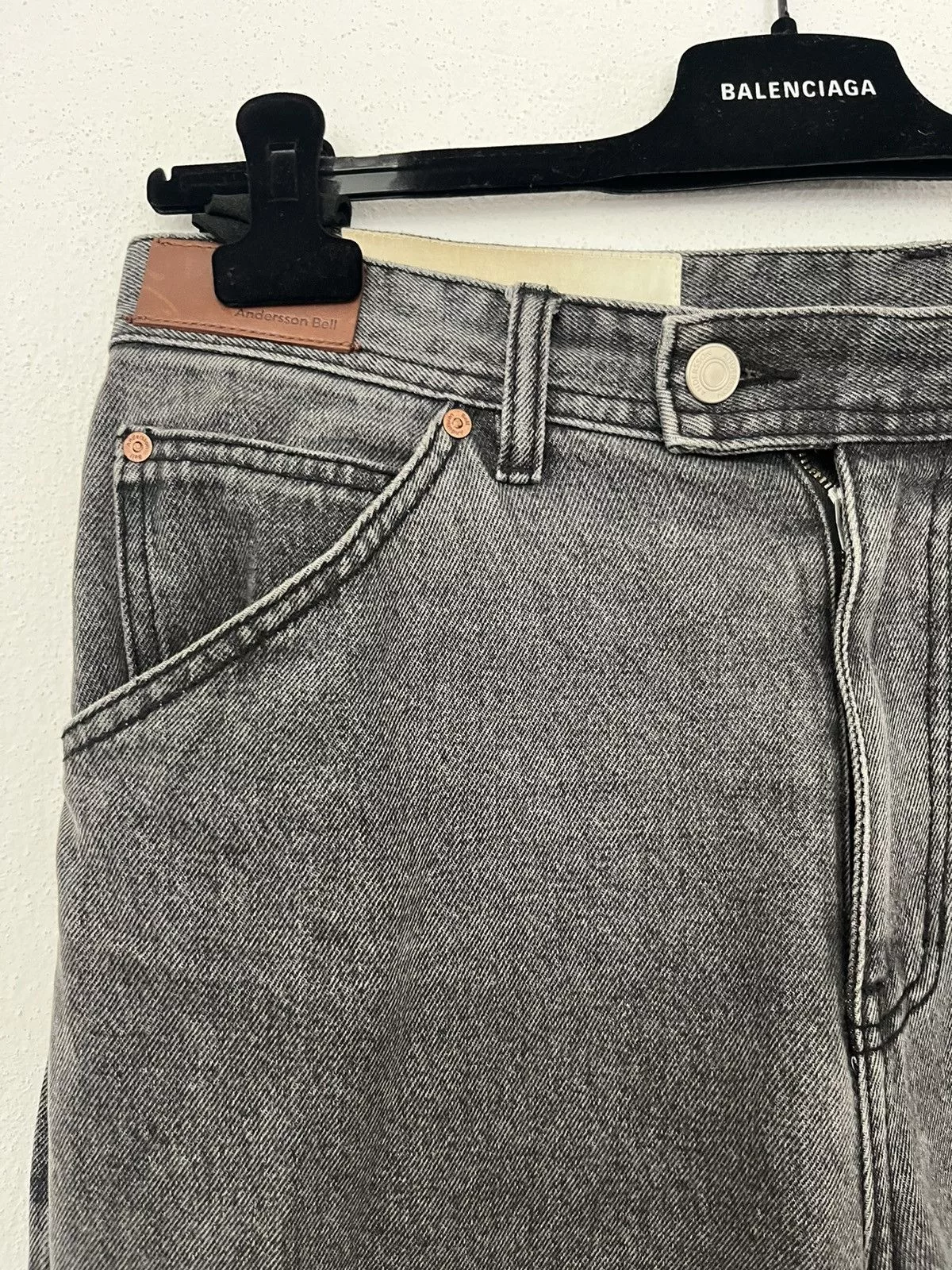 Andersson Bell Denim Andersson Bell Black Washed denim jeans pants