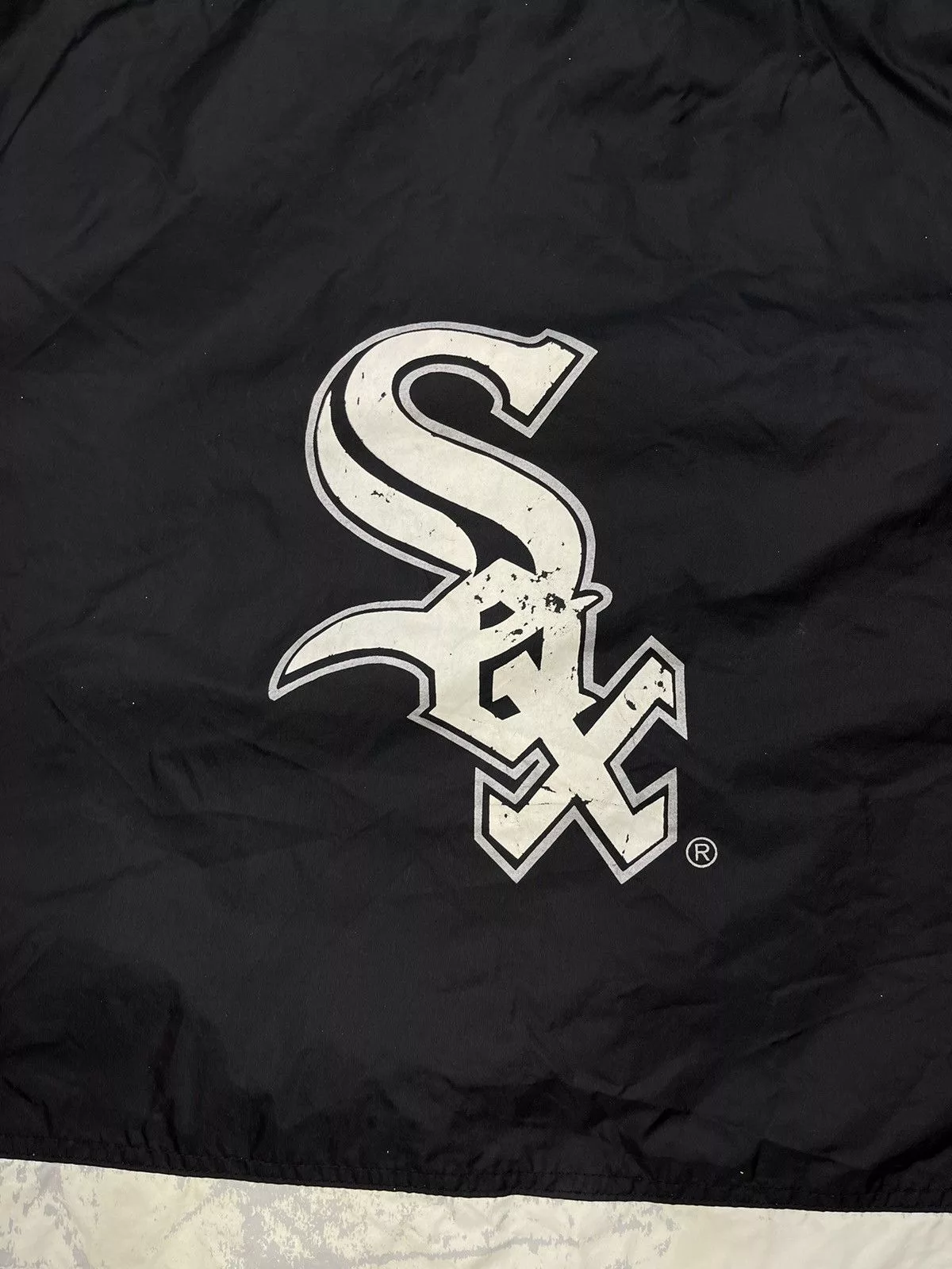 MLB Light Jackets MLB × NBA × Vintage Vintage Chicago White Sox Jacket Baseball MLB CMP Y2K Gray