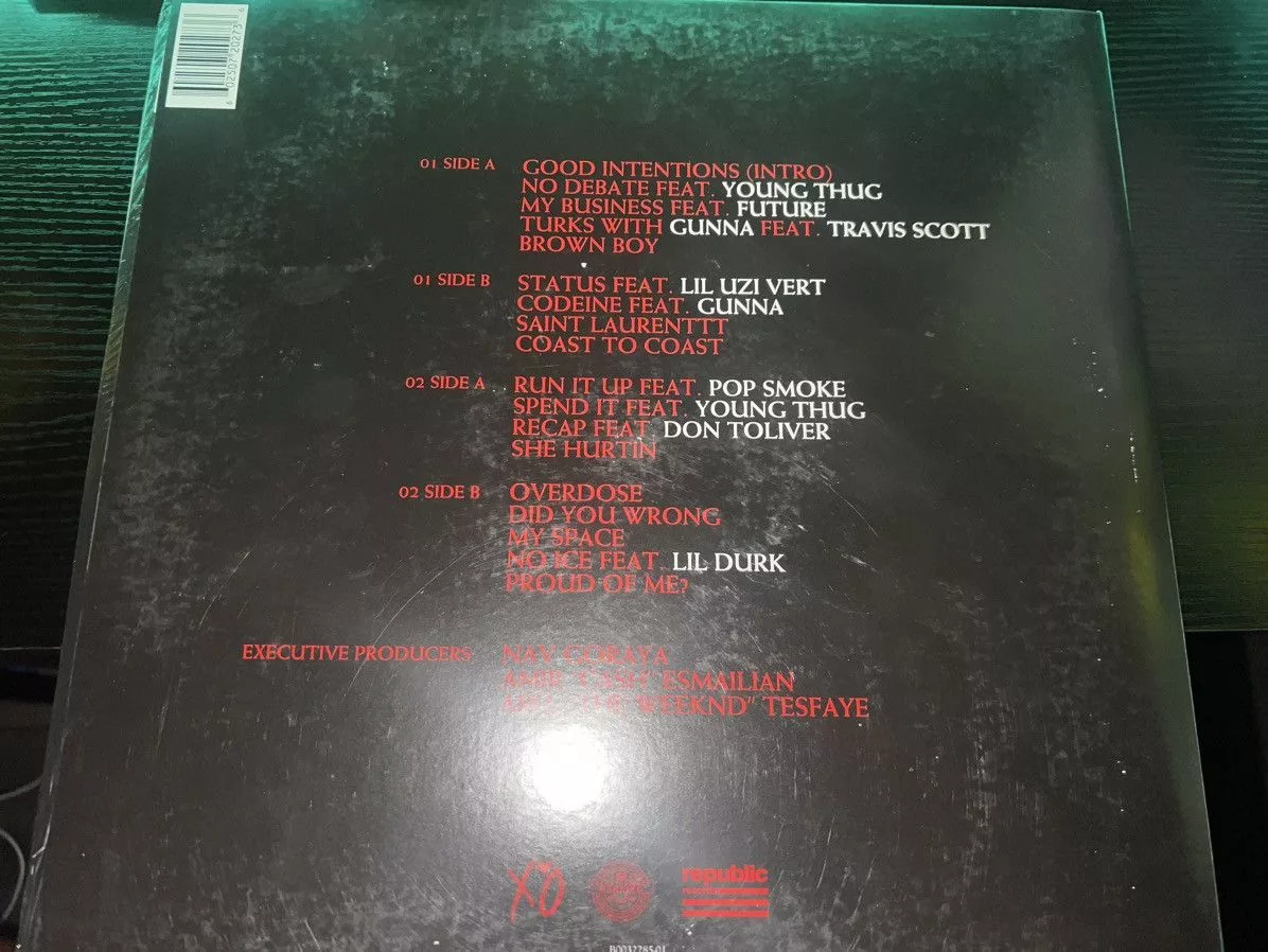 NAV Miscellaneous NAV Good intentions autographed vinyl with cover Black