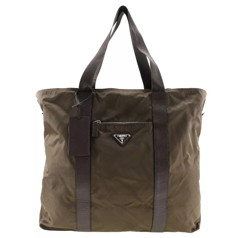 Prada Shoulder Bags Prada Tessuto shoulder Beige