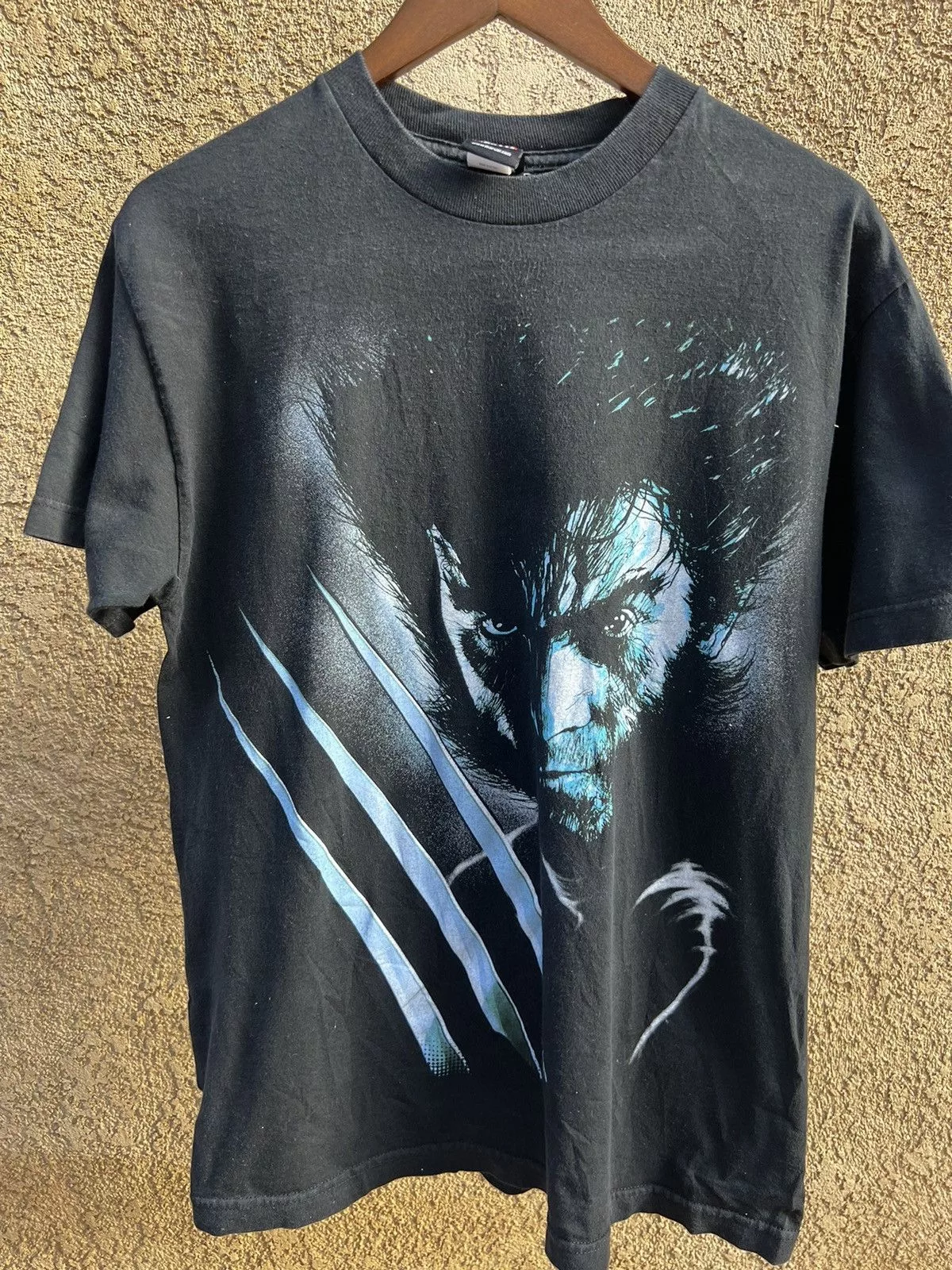 Marvel Comics Short Sleeve T Shirts Marvel Comics × Vintage Vintage Marvel Wolverine T-Shirt Black