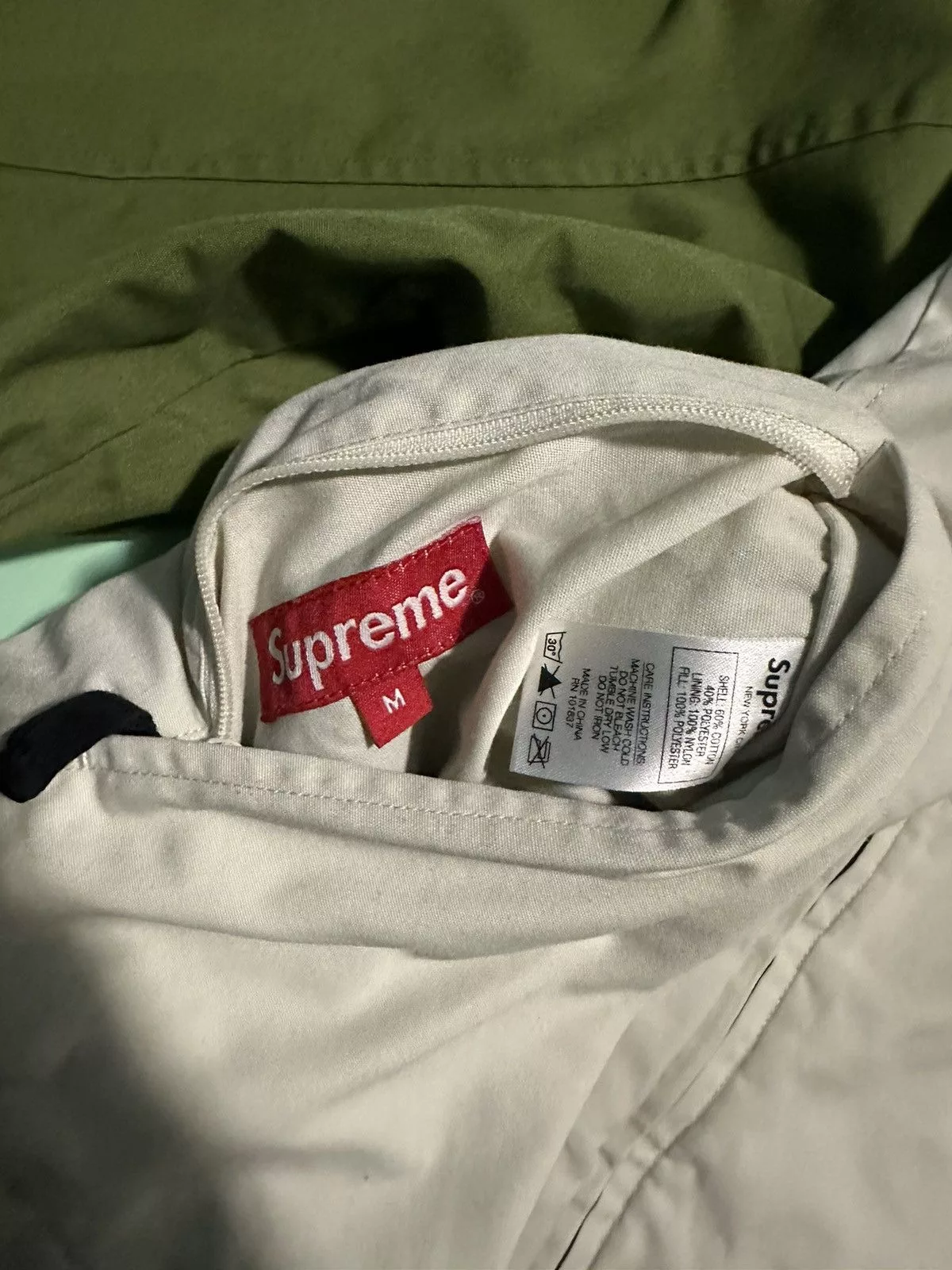 Supreme Light Jackets Supreme reversible tech work jacket Green