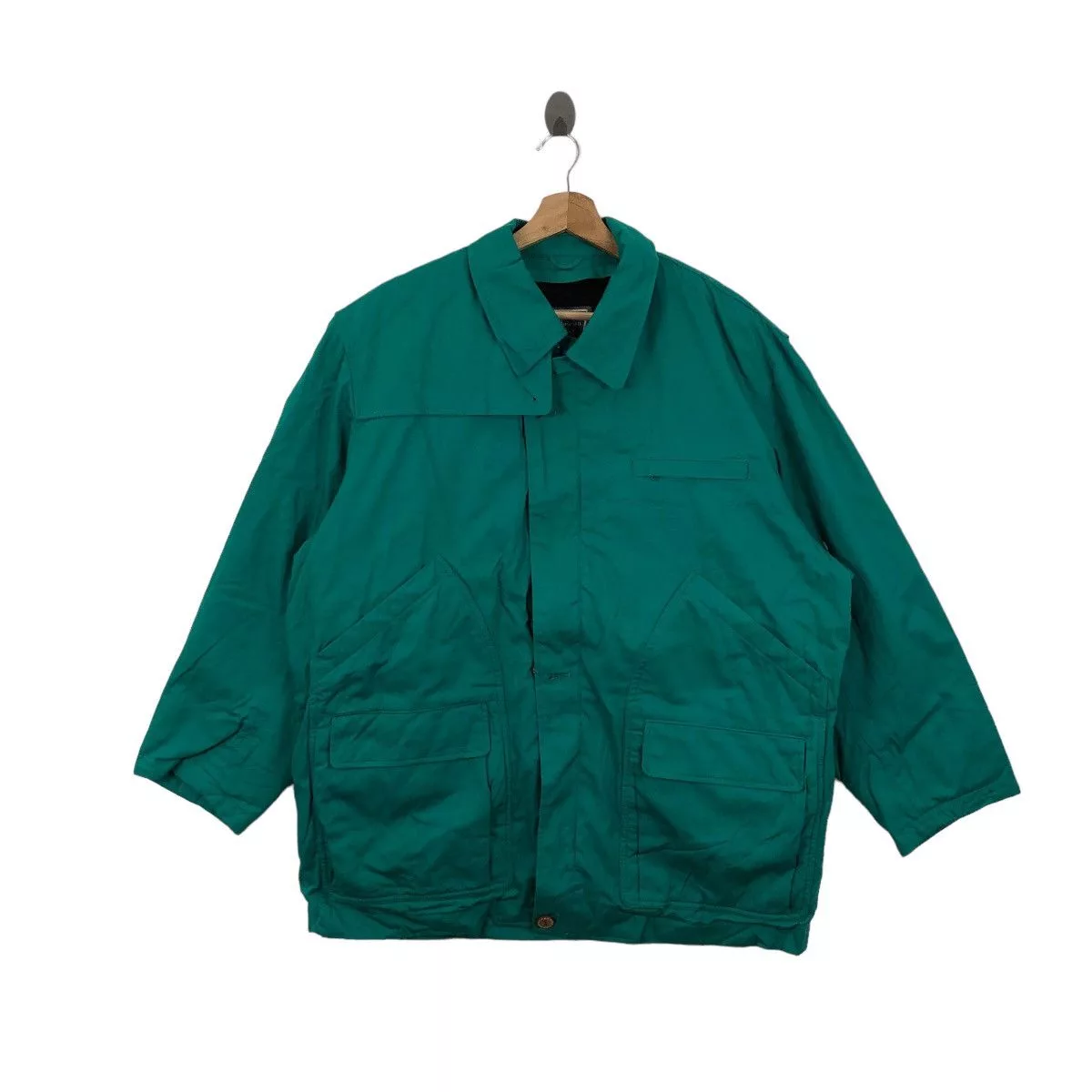 Christian Dior Monsieur Light Jackets Christian Dior Monsieur × Vintage Vintage CHRISTIAN DIOR Monsieur Jacket Blanket Inside Winter Green