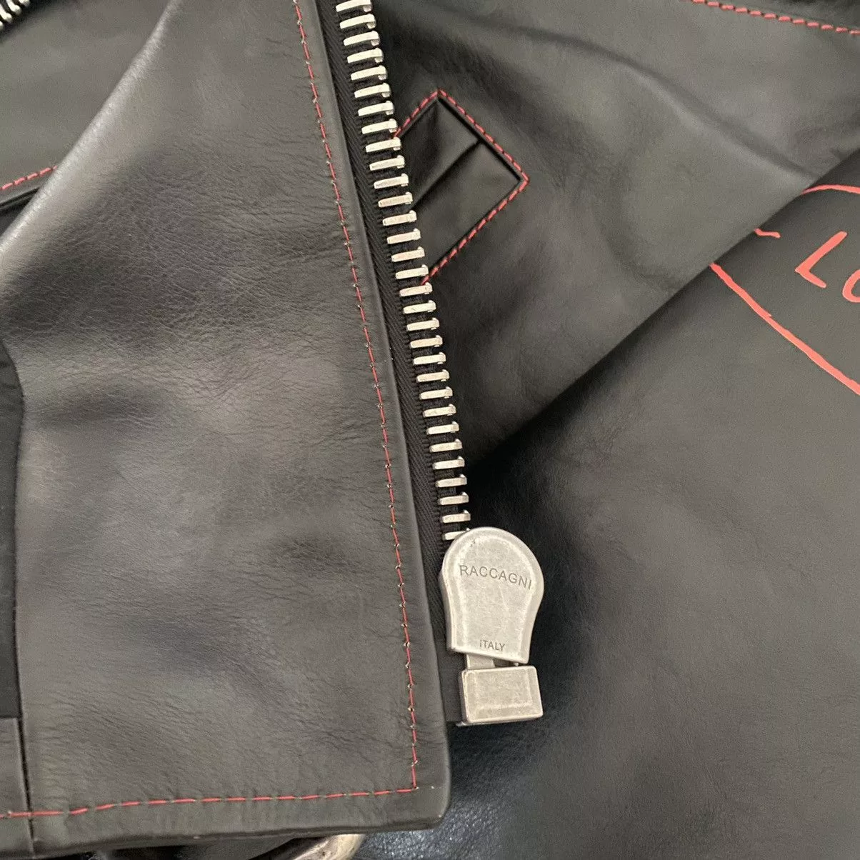 Loewe Leather Jackets Loewe William De Morgan Leather Jacket Black
