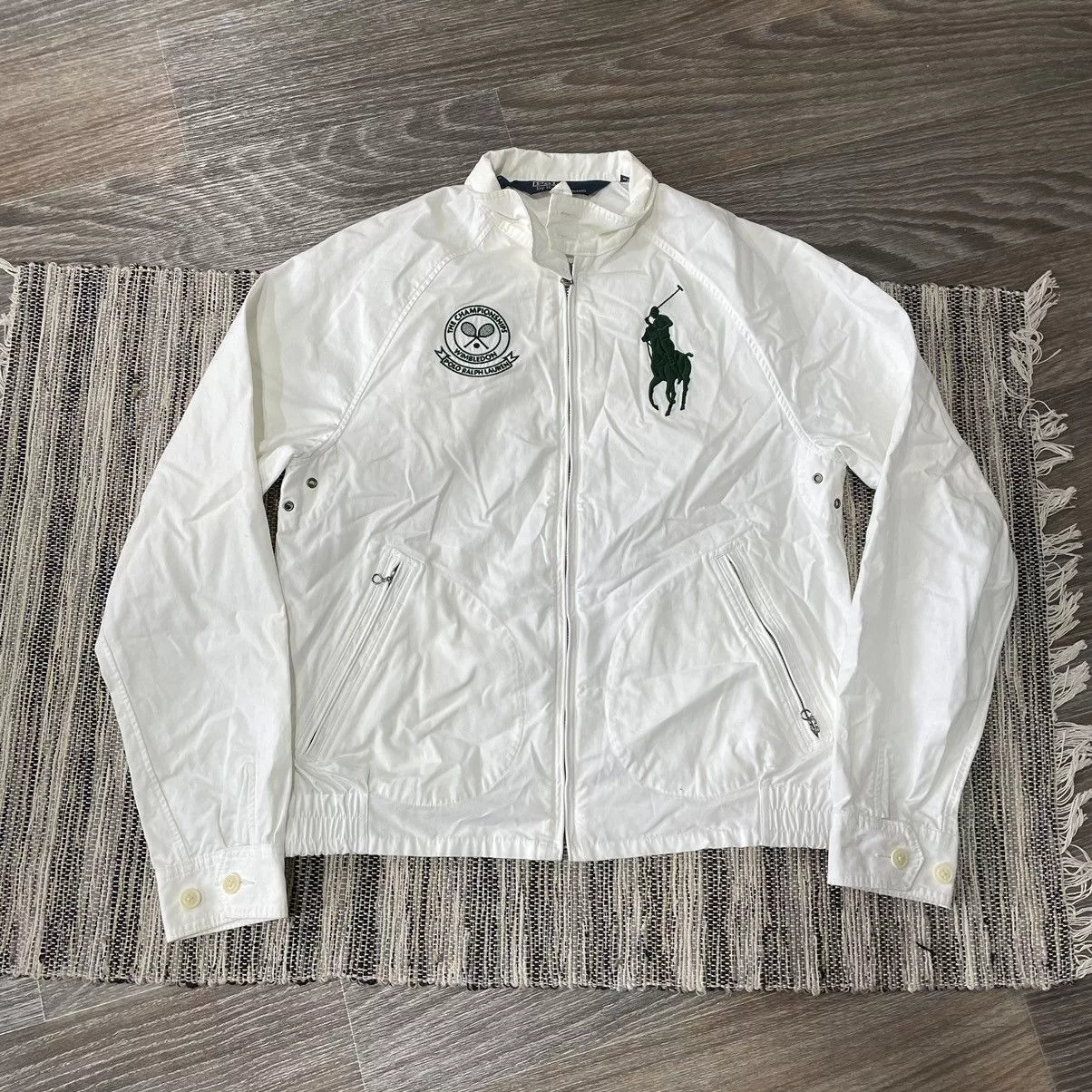 Polo Ralph Lauren Light Jackets Polo Ralph Lauren × Vintage Polo Ralph Lauren mercer rrl prl jacket old money chief keef White
