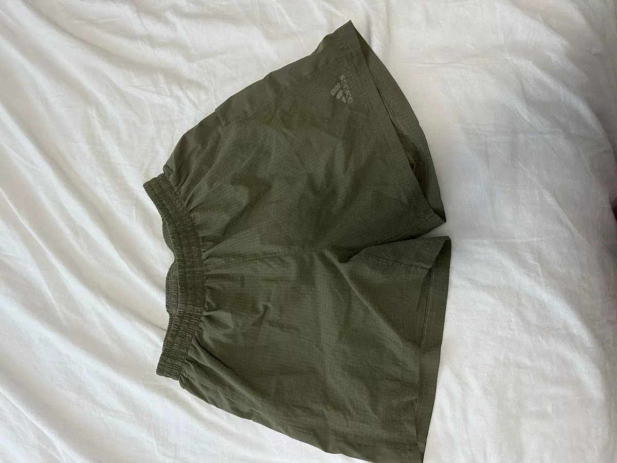 Adidas Shorts Adidas Running shorts 5” reflective unlined m5 Green