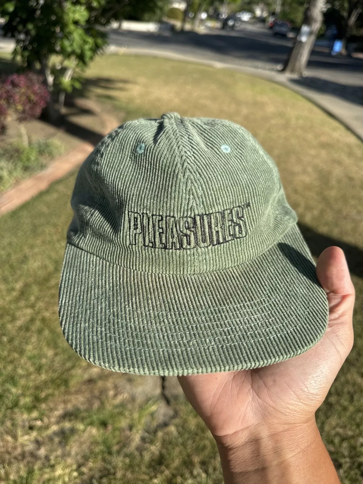Pleasures Hats Pleasures Impulse Corduroy Hat Green