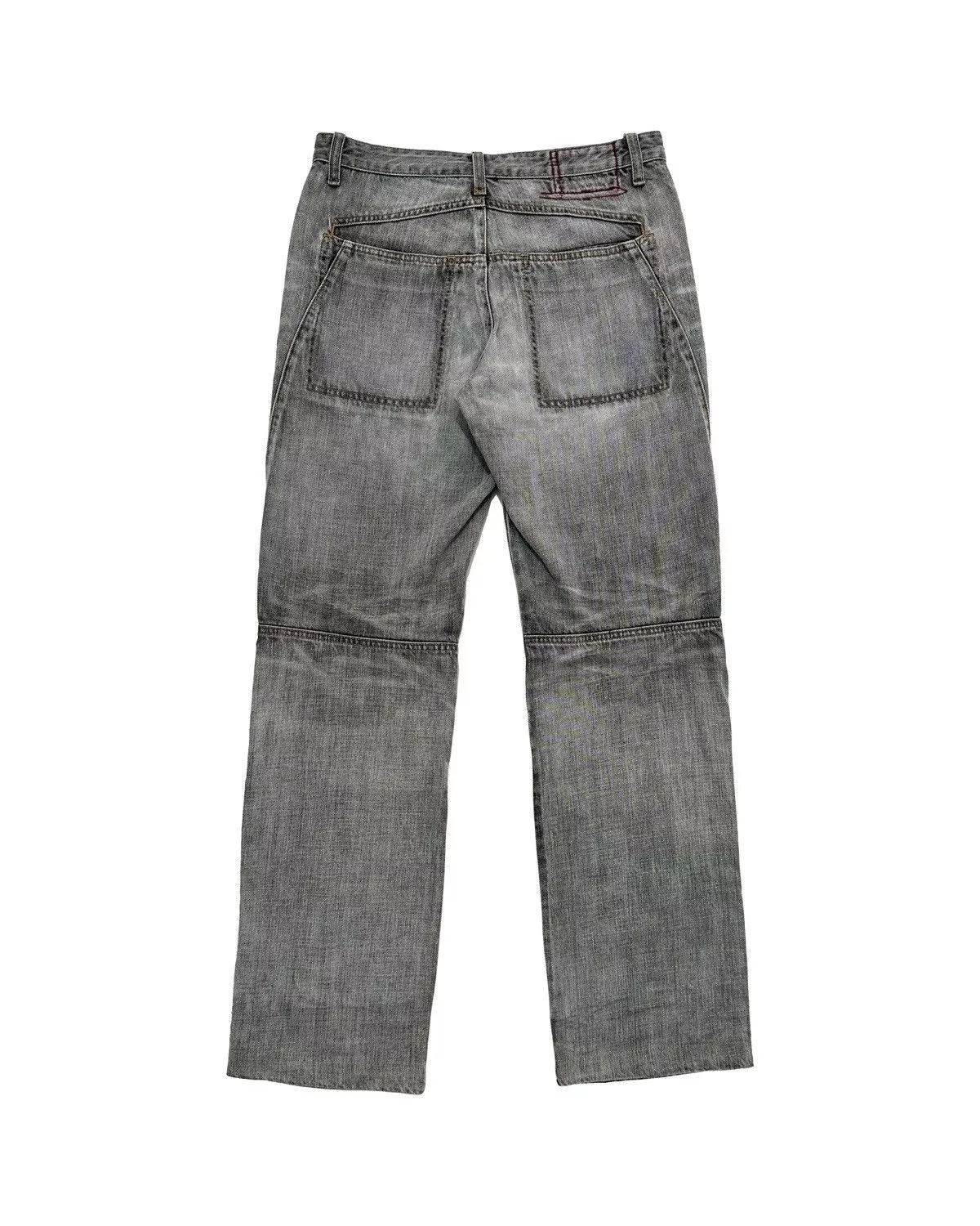 Marithe + Francois Girbaud Denim Marithe + Francois Girbaud × Vintage Marithe Francois Girbaud Biker Denim Jeans Gray