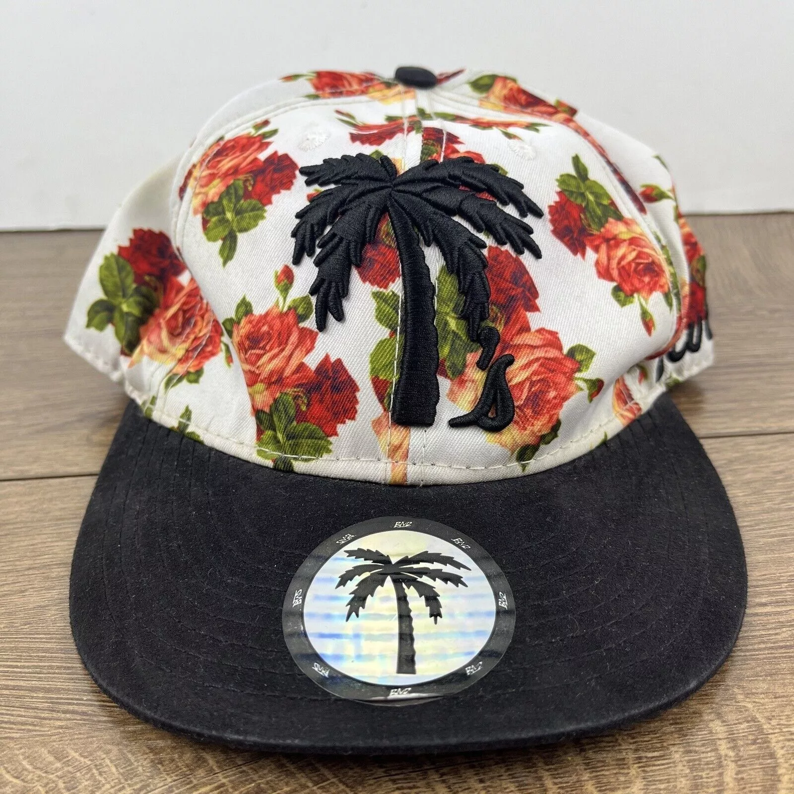 Other Hats Other Palm Tree Hat Palm Trees White Hat Adjustable Adult Size Hat