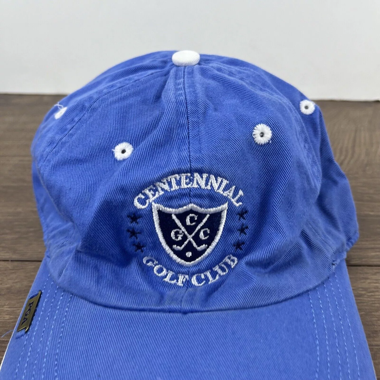 Other Hats Other Contennial Golf Club Hat Adjustable Hat Blue Hat Adjustable