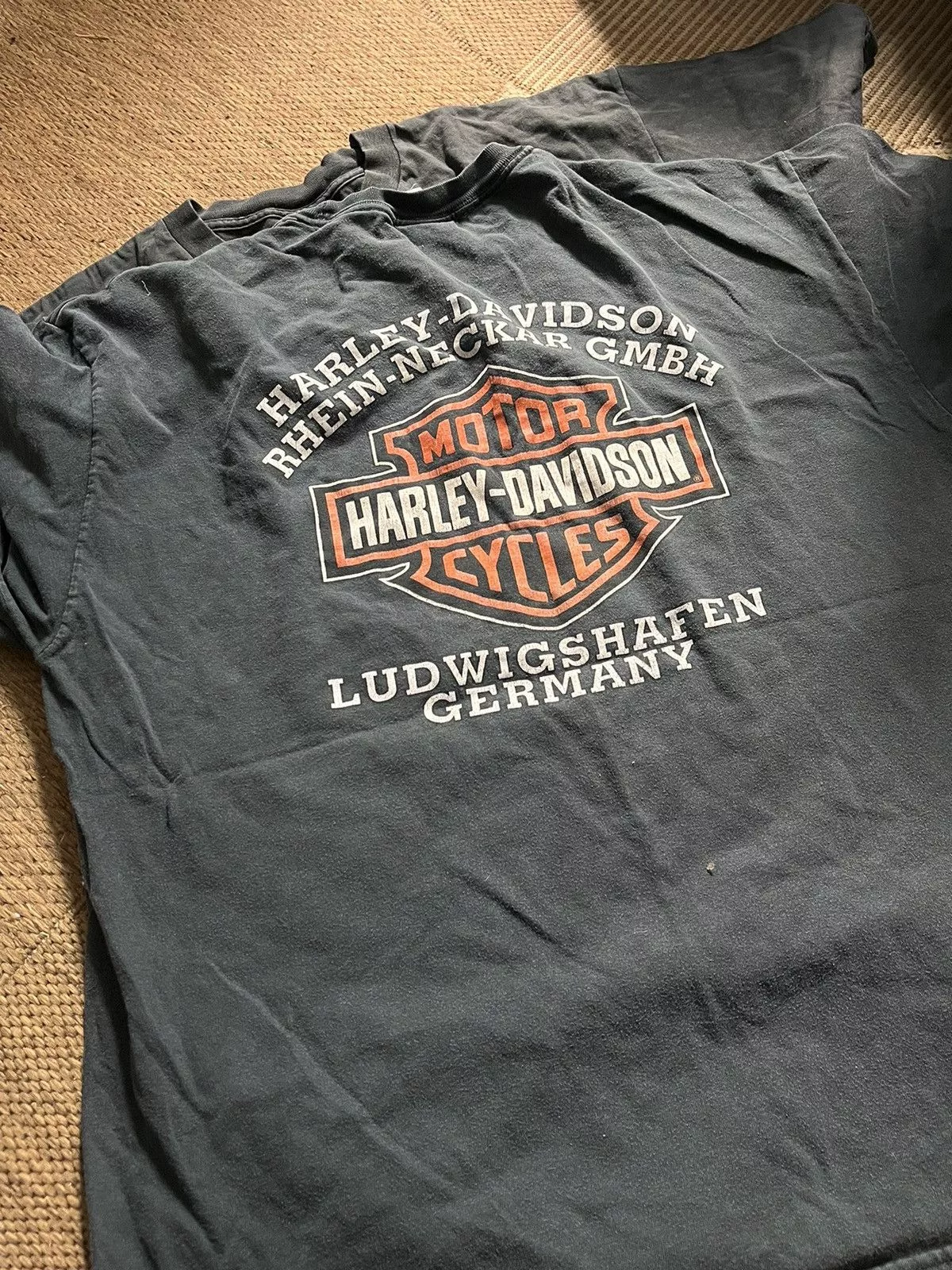 Harley Davidson Short Sleeve T Shirts x5 T-Shirt Harley Davidson Black