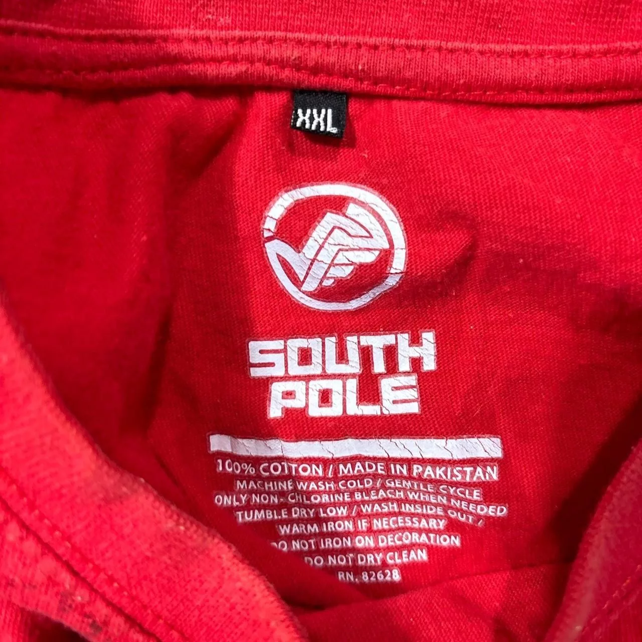 Southpole Short Sleeve T Shirts Super sick Y2K red graffiti Southpole Tee