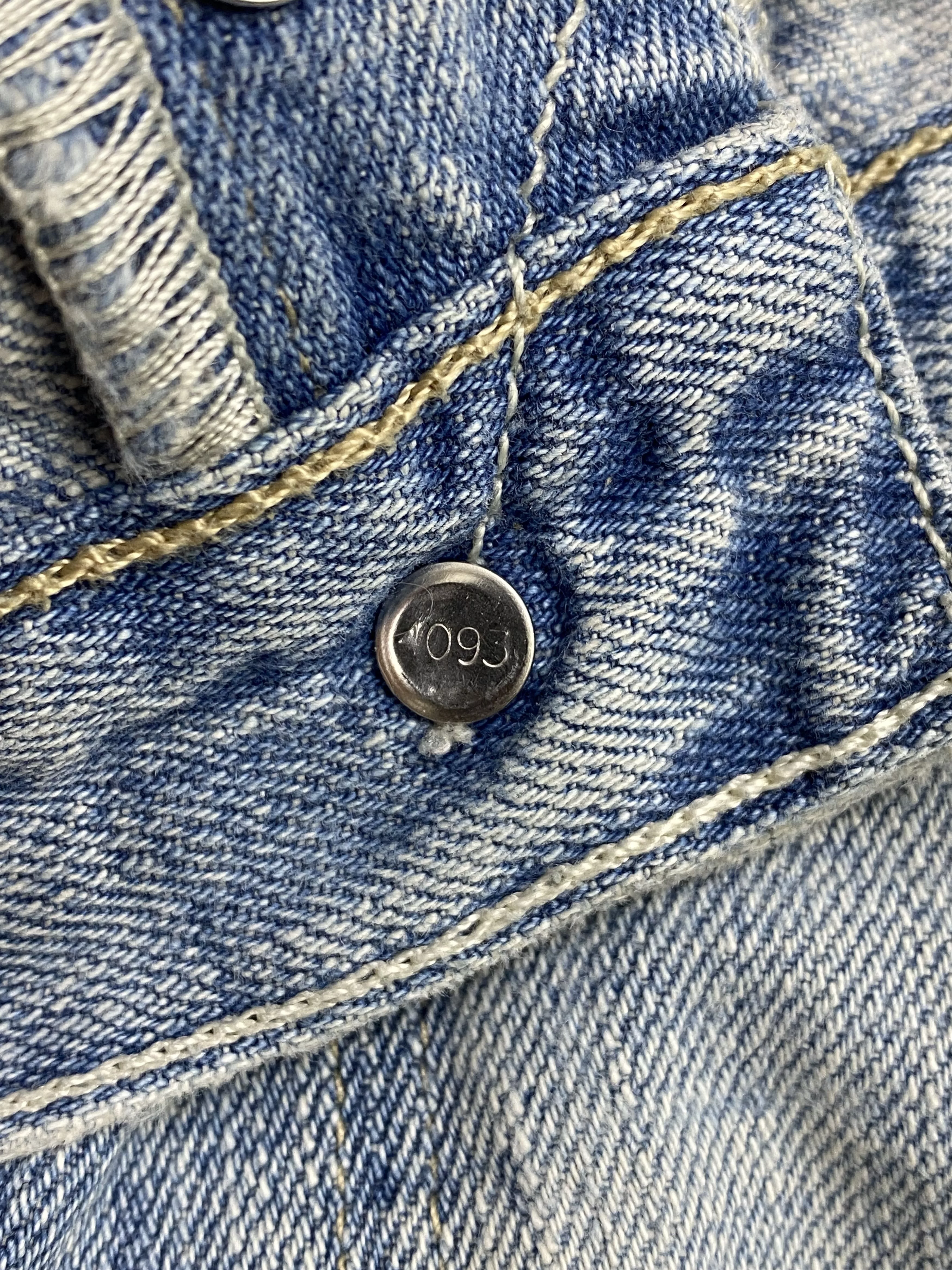 Levi's Denim Levi's × Vintage Light Washed Vintage Levis 501 Denim Jeans Blue