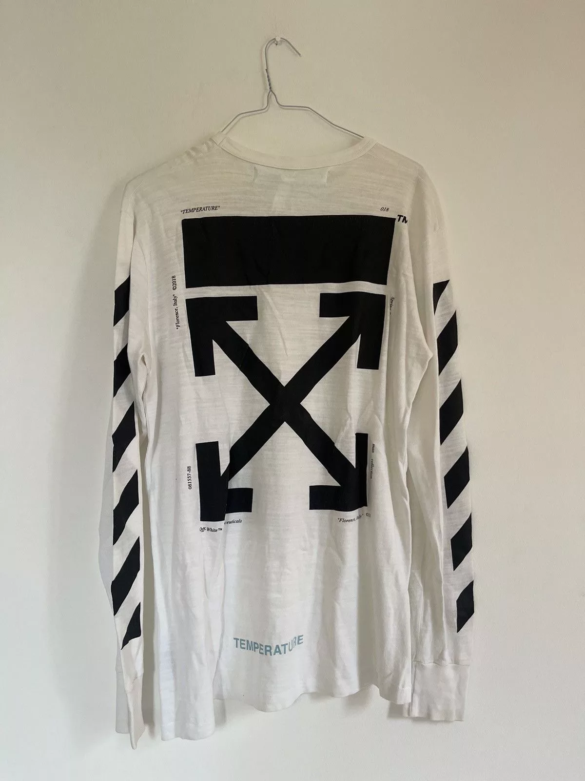 Off-White Long Sleeve T Shirts Off-White Off white Monalisa Long Sleeve