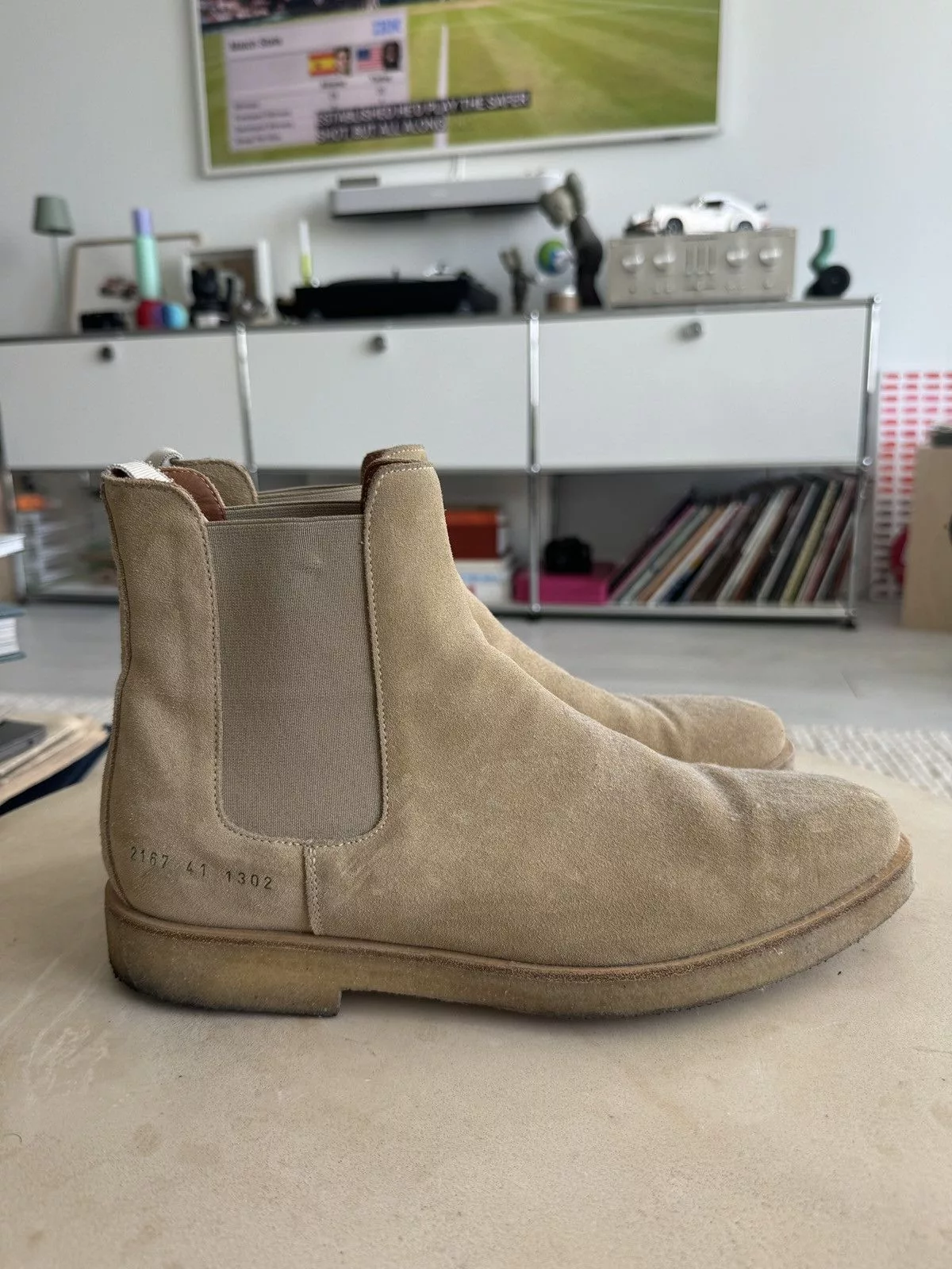 Common Projects Boots Beige