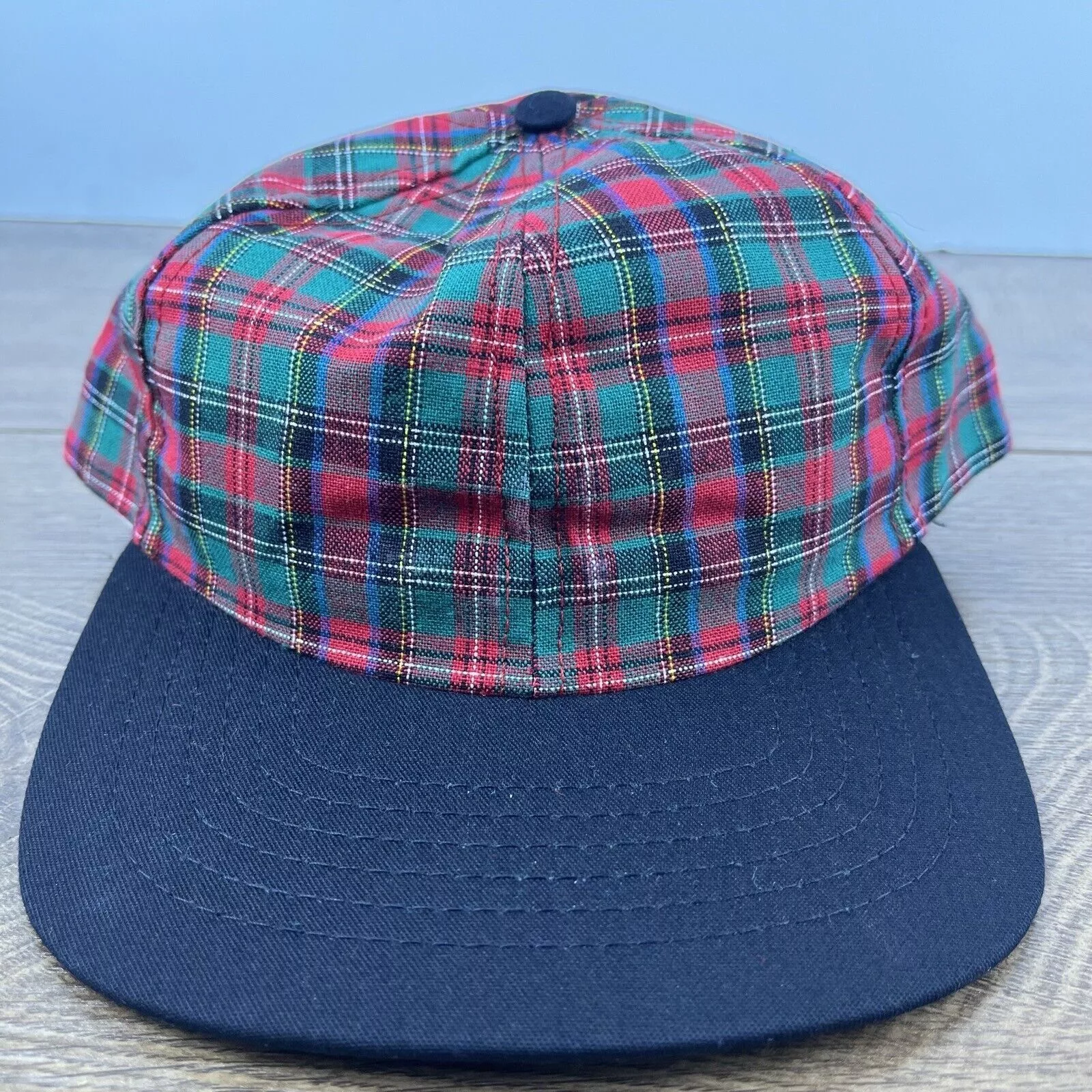 Other Hats Other Red Green Christmas Snapback Hat Red Cap Hat Adjustable Hat