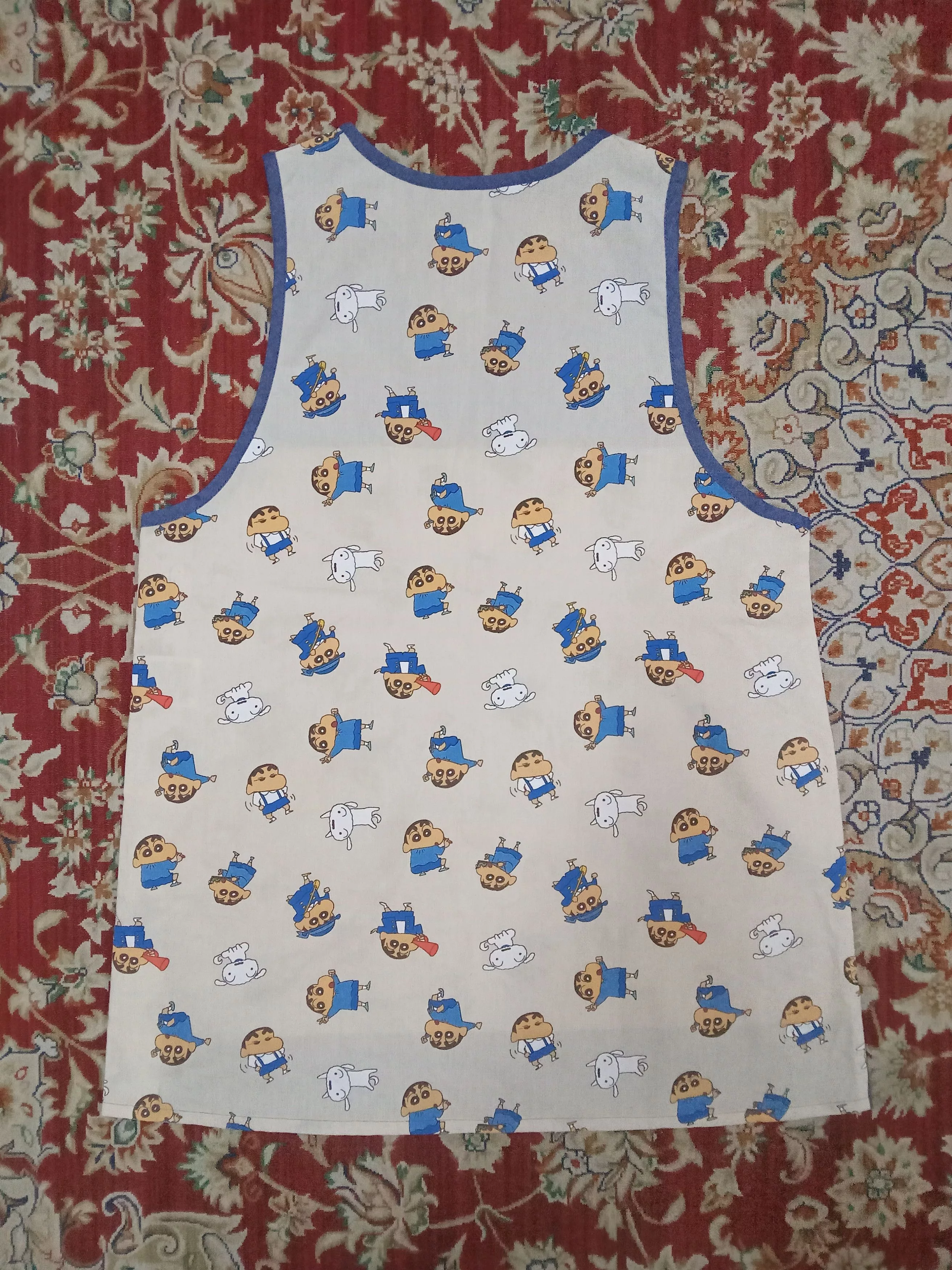 Japanese Brand Blouses Japanese Brand Vintage Crayon SinChan Housewives Kitchen Shirt Multi