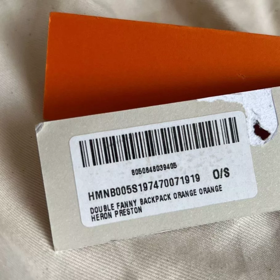 Heron Preston Bags Luggage HERON PRESTON FANNY BACKPACK ~ СТИЛЬ ~ Orange