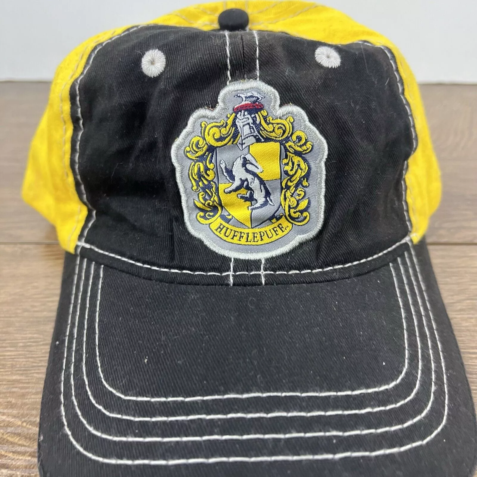 Other Hats Other Hufflepuff Hat Harry Potter Snapback Hat Black Hat Adjustabl