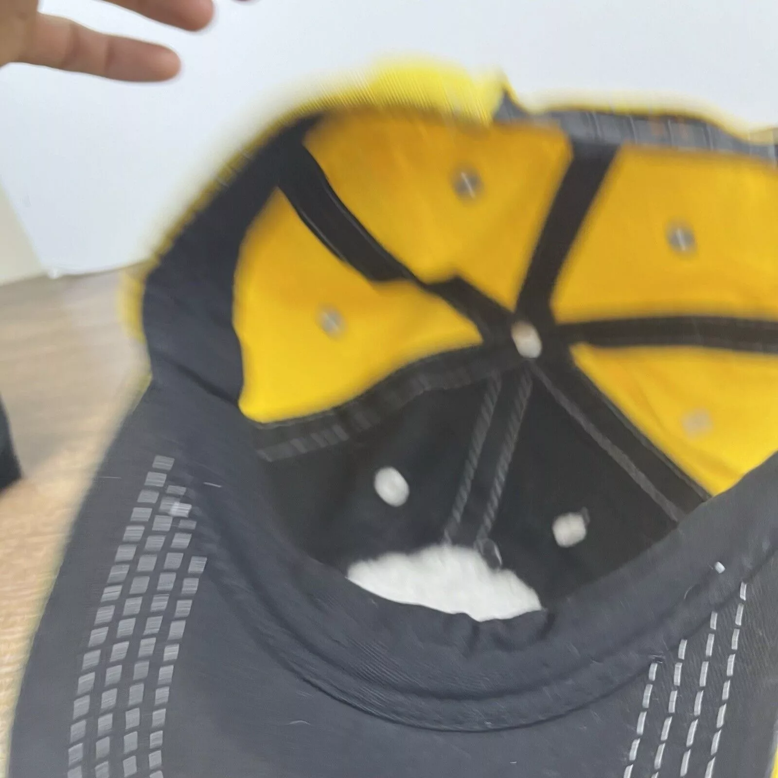Other Hats Other Hufflepuff Hat Harry Potter Snapback Hat Black Hat Adjustabl