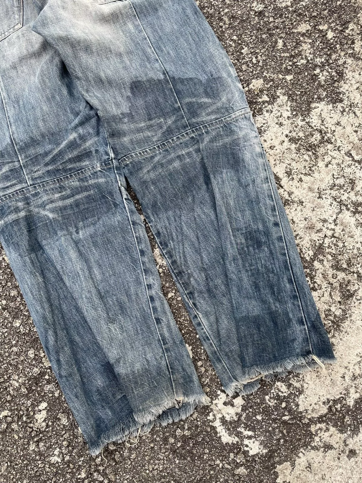 Marithe + Francois Girbaud Denim Marithe + Francois Girbaud Vintage Marithe Francois Girbaud Distressed Denim Blue