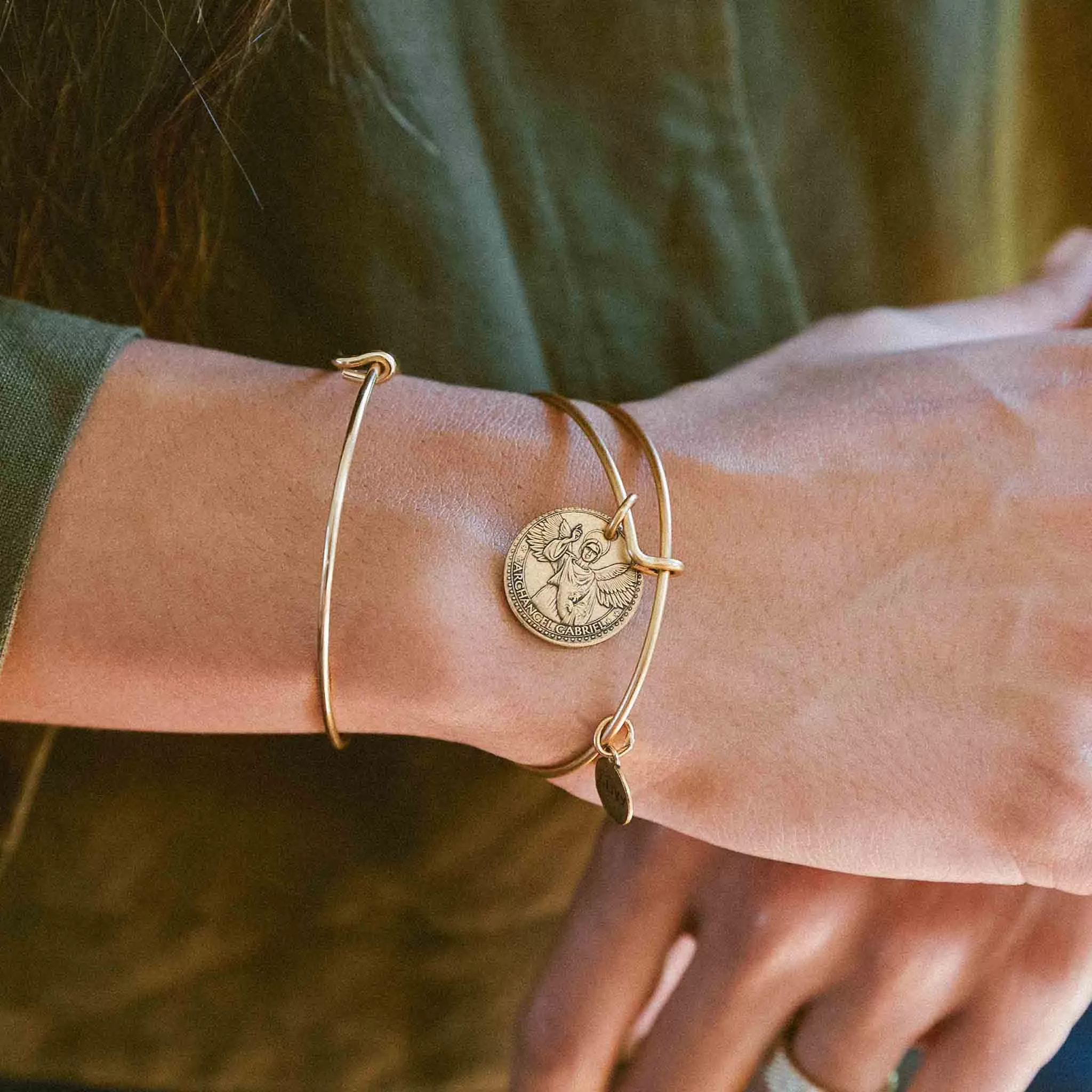 Mother Mary & Archangel Gabriel Guidance Bangle