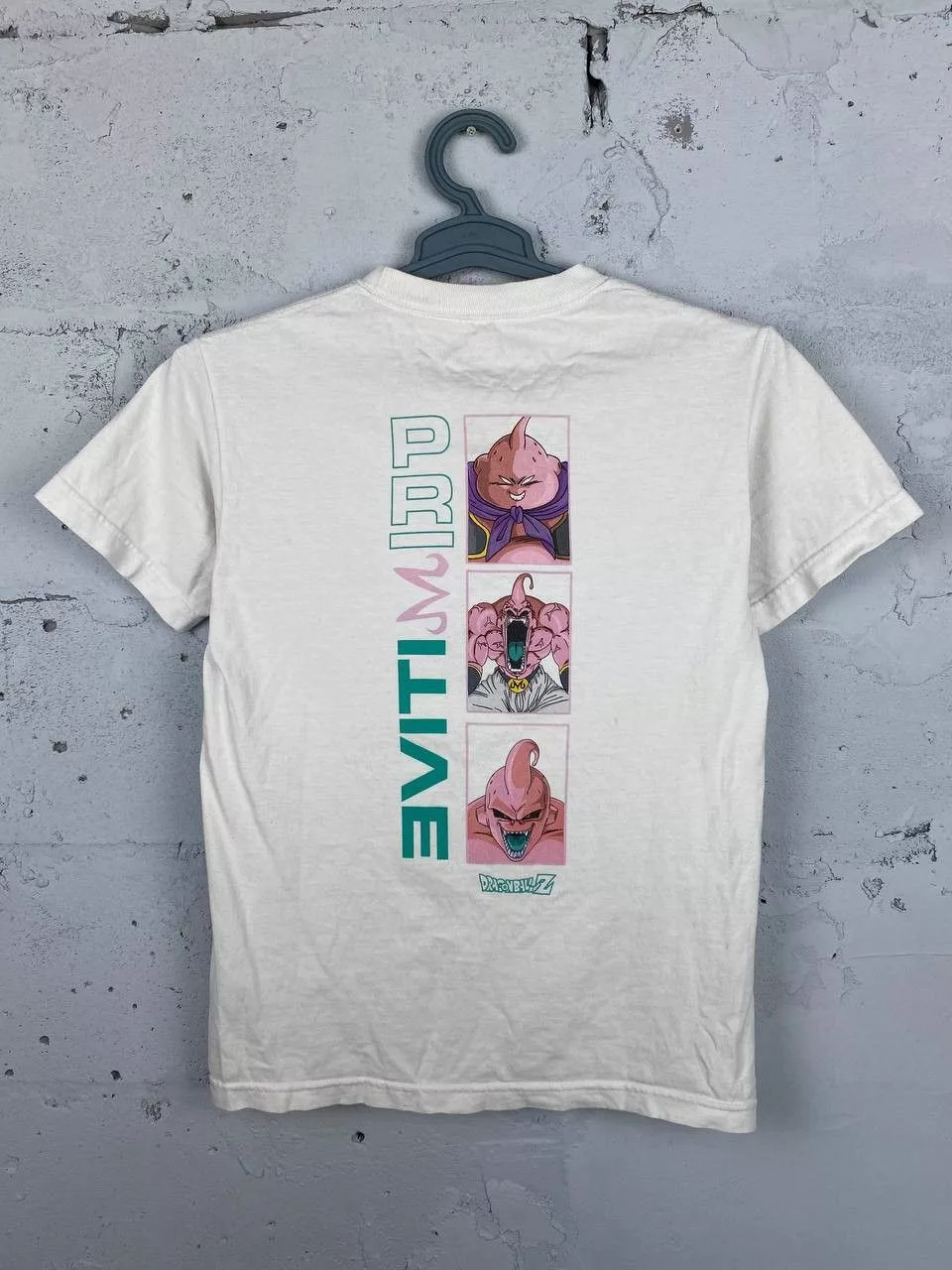 Primitive Short Sleeve T Shirts Primitive x Dragon Ball Z Goku & Frieza White T-Shirt Streetwear