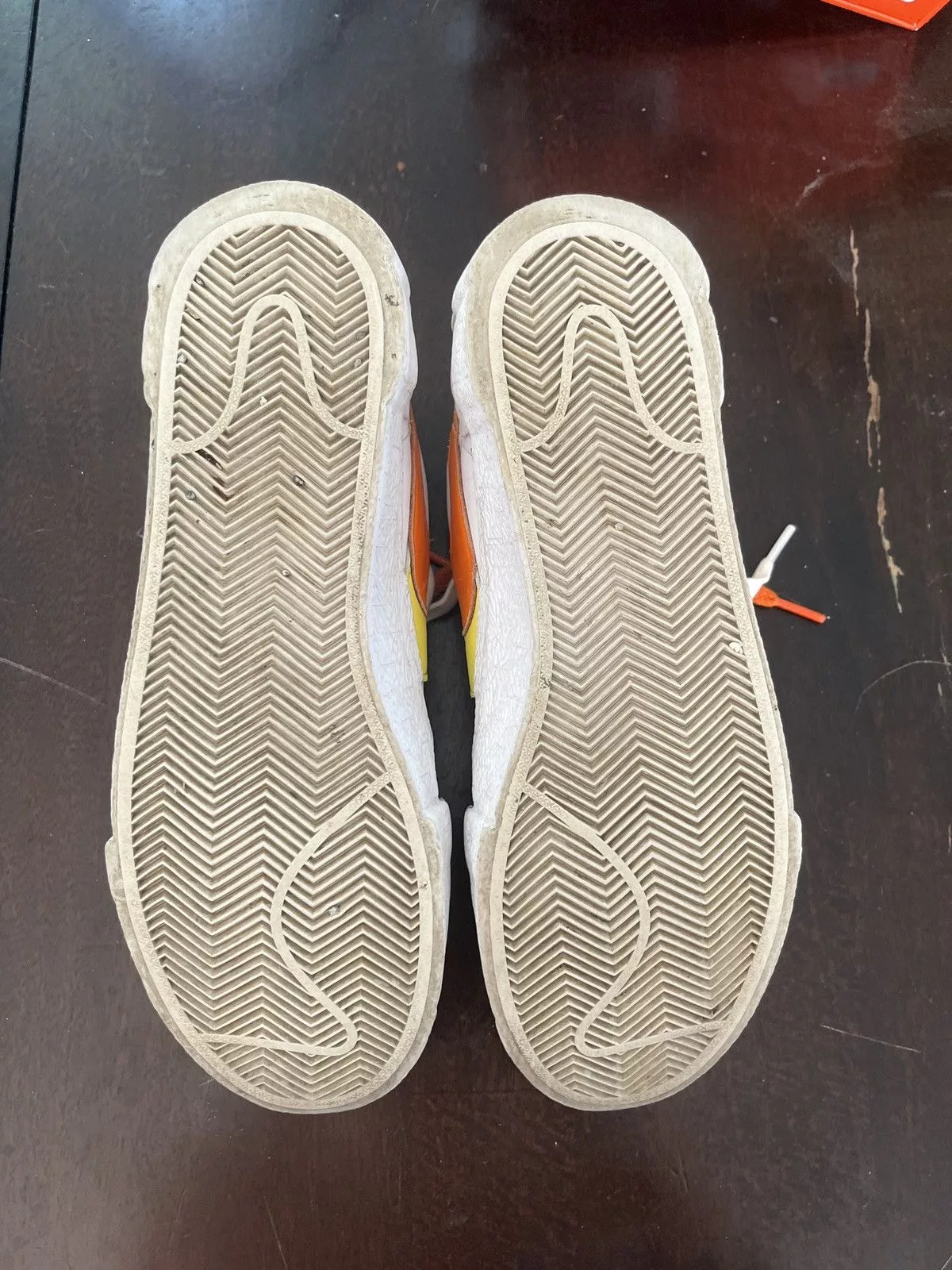 Sacai Low Top Sneakers Sacai Blazer Low White