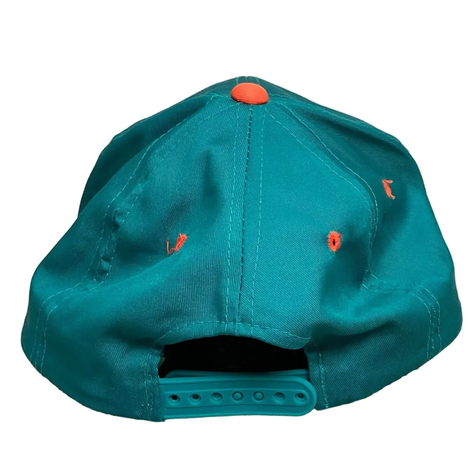 Vintage Hats VINTAGE SCRIPT YOUNGAN NFL MIAMI DOLPHINS SNAPBACK HAT CLEAN Blue