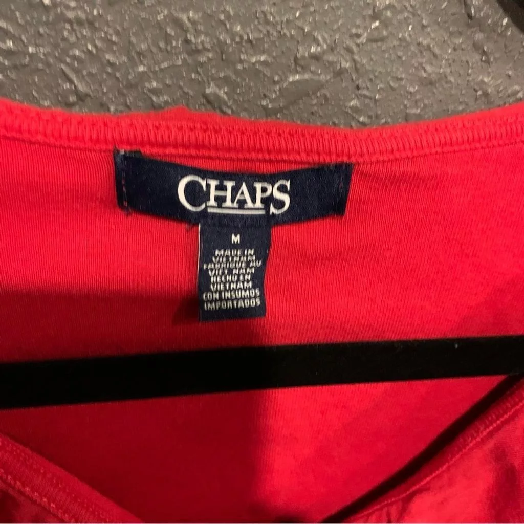 Women’s Chaps Blouses Red