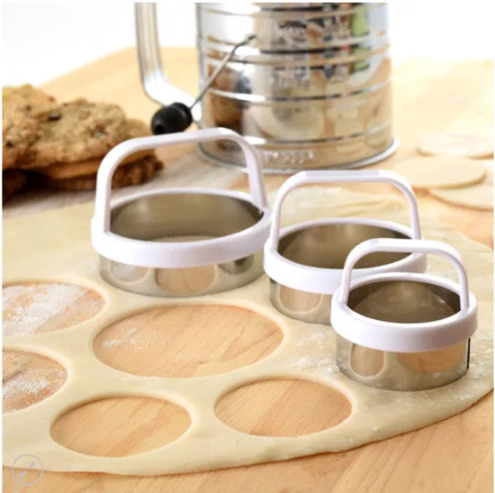 Plain Biscuit/Cookie Cutter, 3 Set