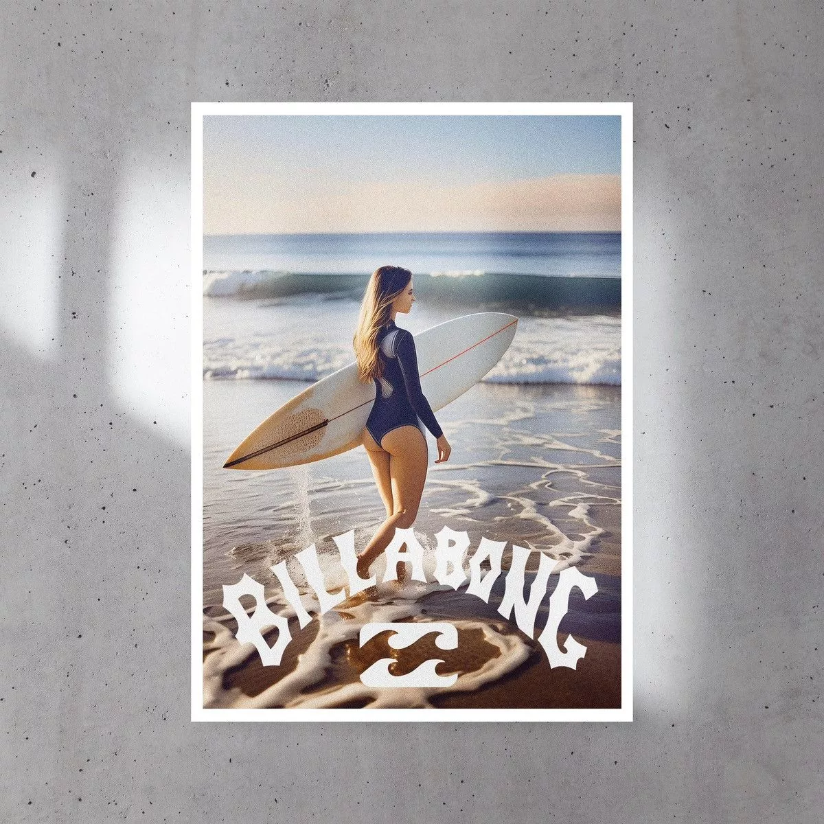 Other Miscellaneous Other Billabong Surf Poster Blue