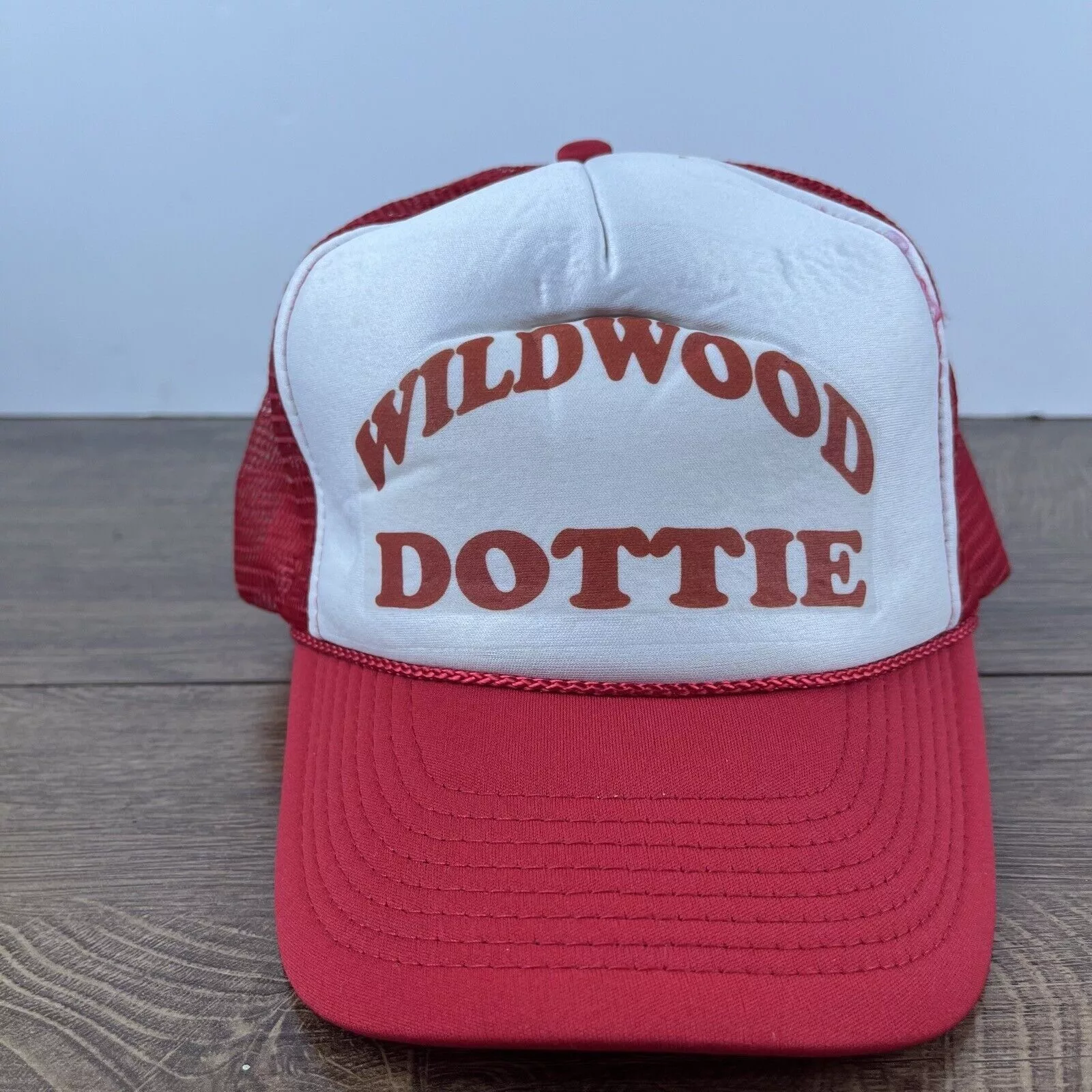 Other Hats Other Wildwood Dottie Snapback Hat White Hat Adjustable White Adul