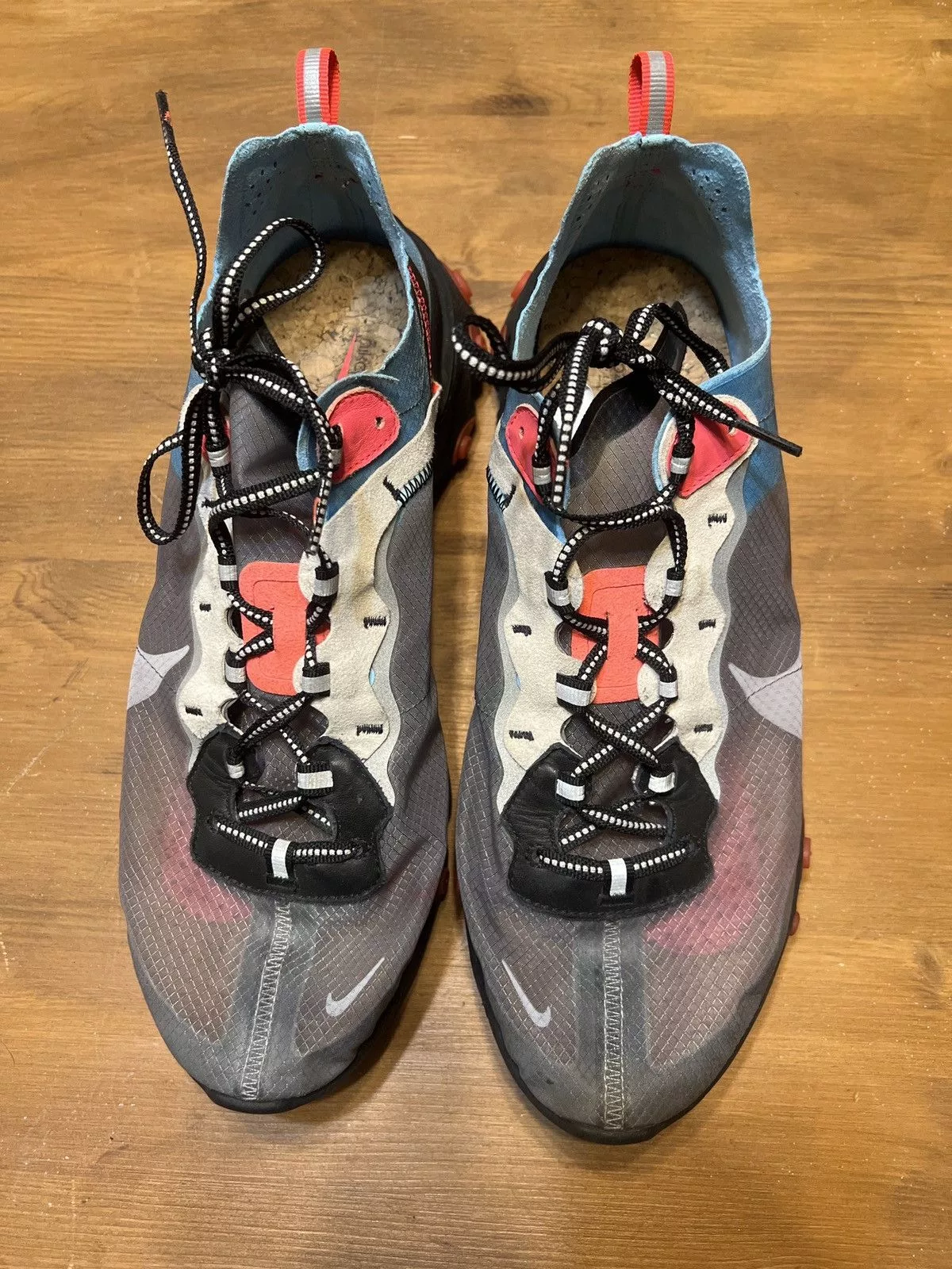 Nike Low Top Sneakers Nike React Element 87 Gray
