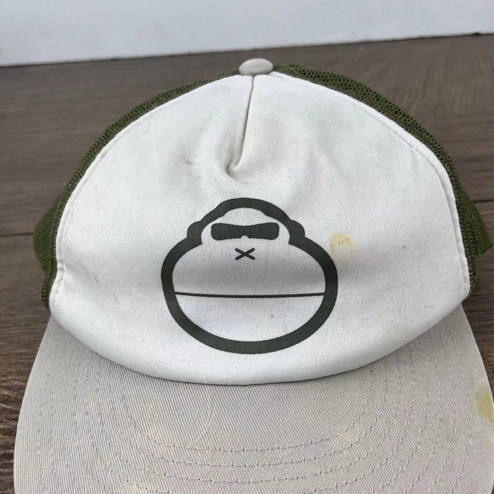 Other Hats Other Gorilla Hat Gorilla Snapback Hat White Adjustable Hat Adult